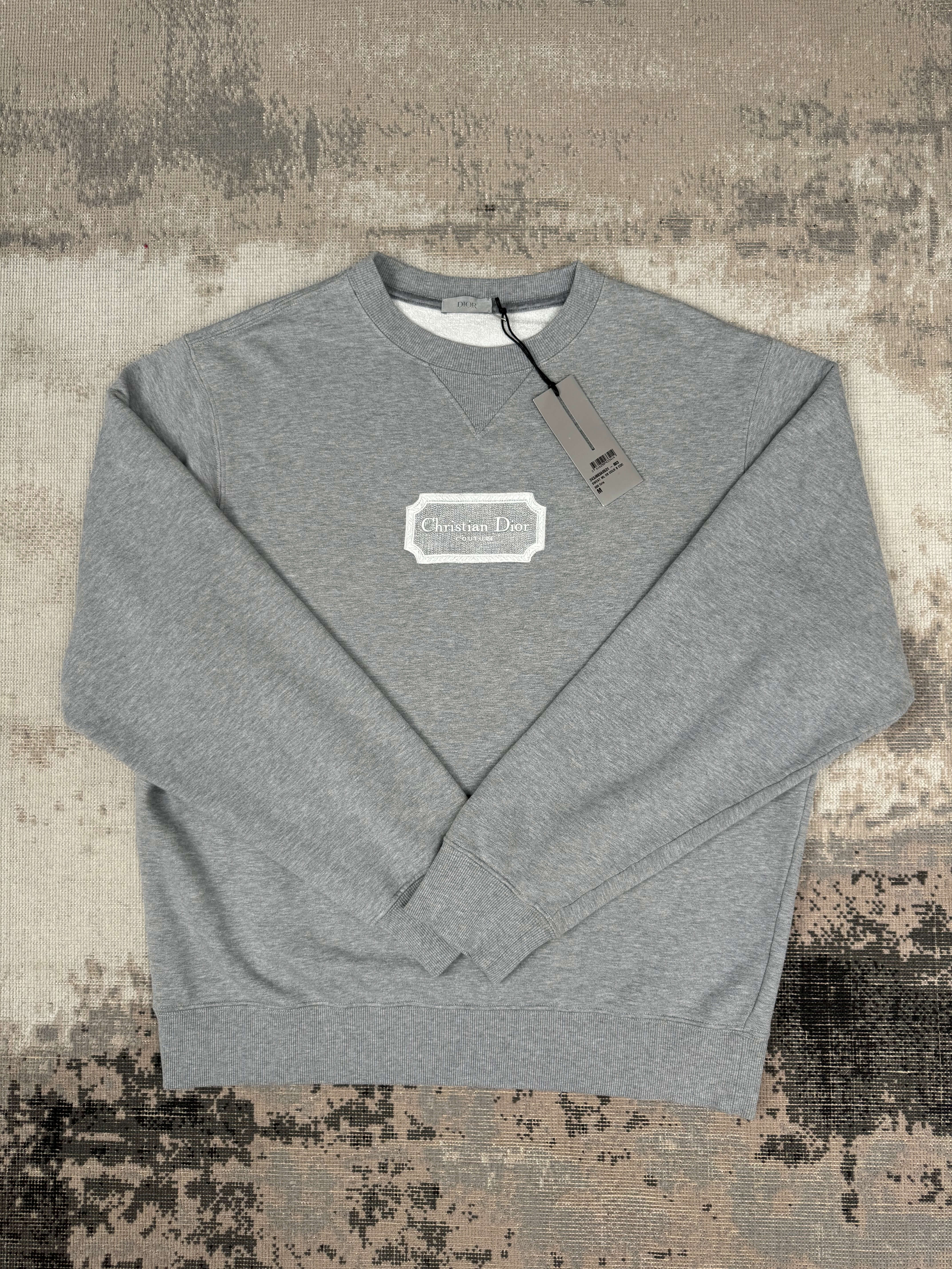 Dior Couture Cotton Sweatshirt - Grey (Unused)