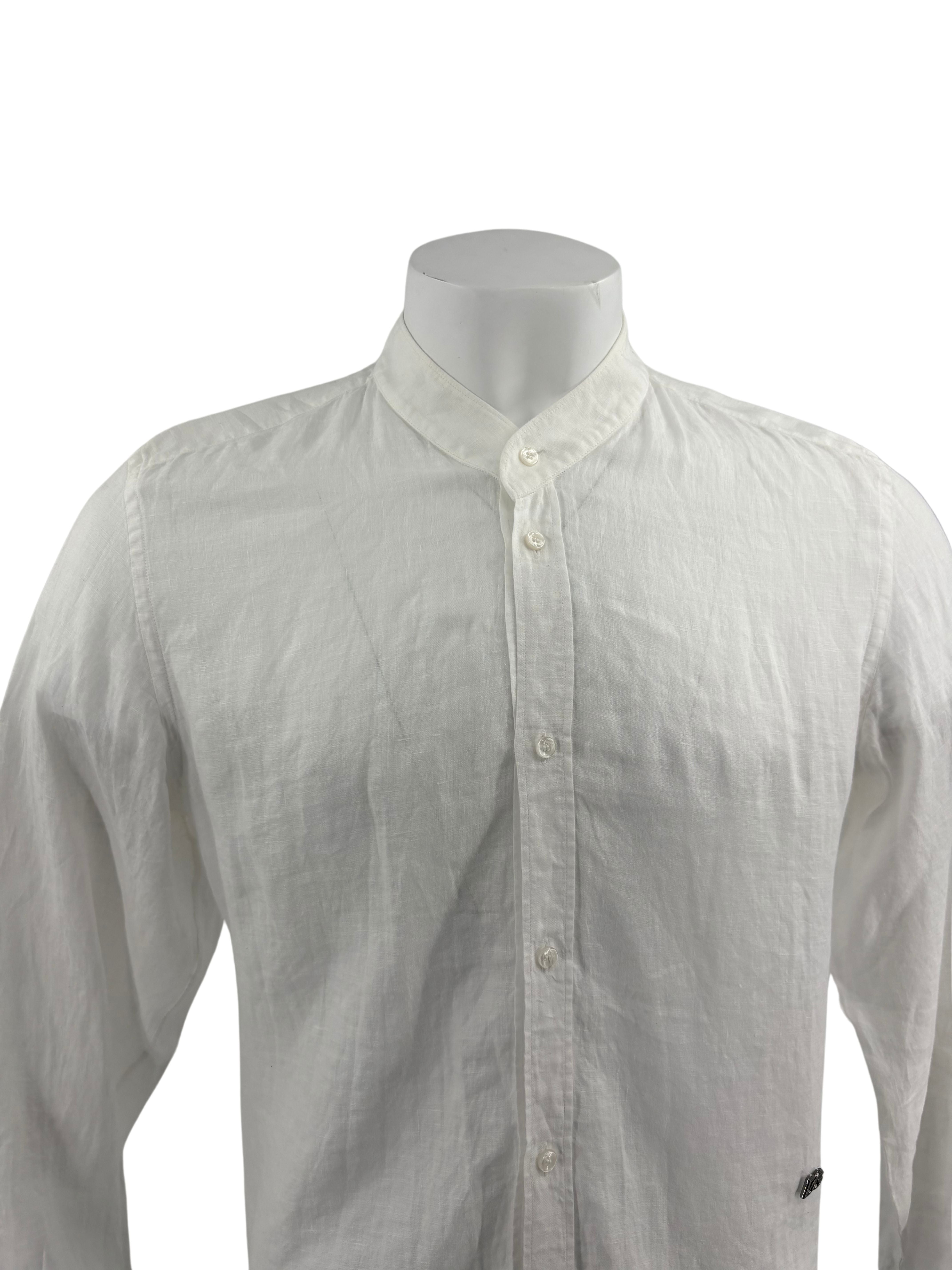 Dolce & Gabbana logo-detail long-sleeve shirt - White (Copy) Dolce & Gabbana