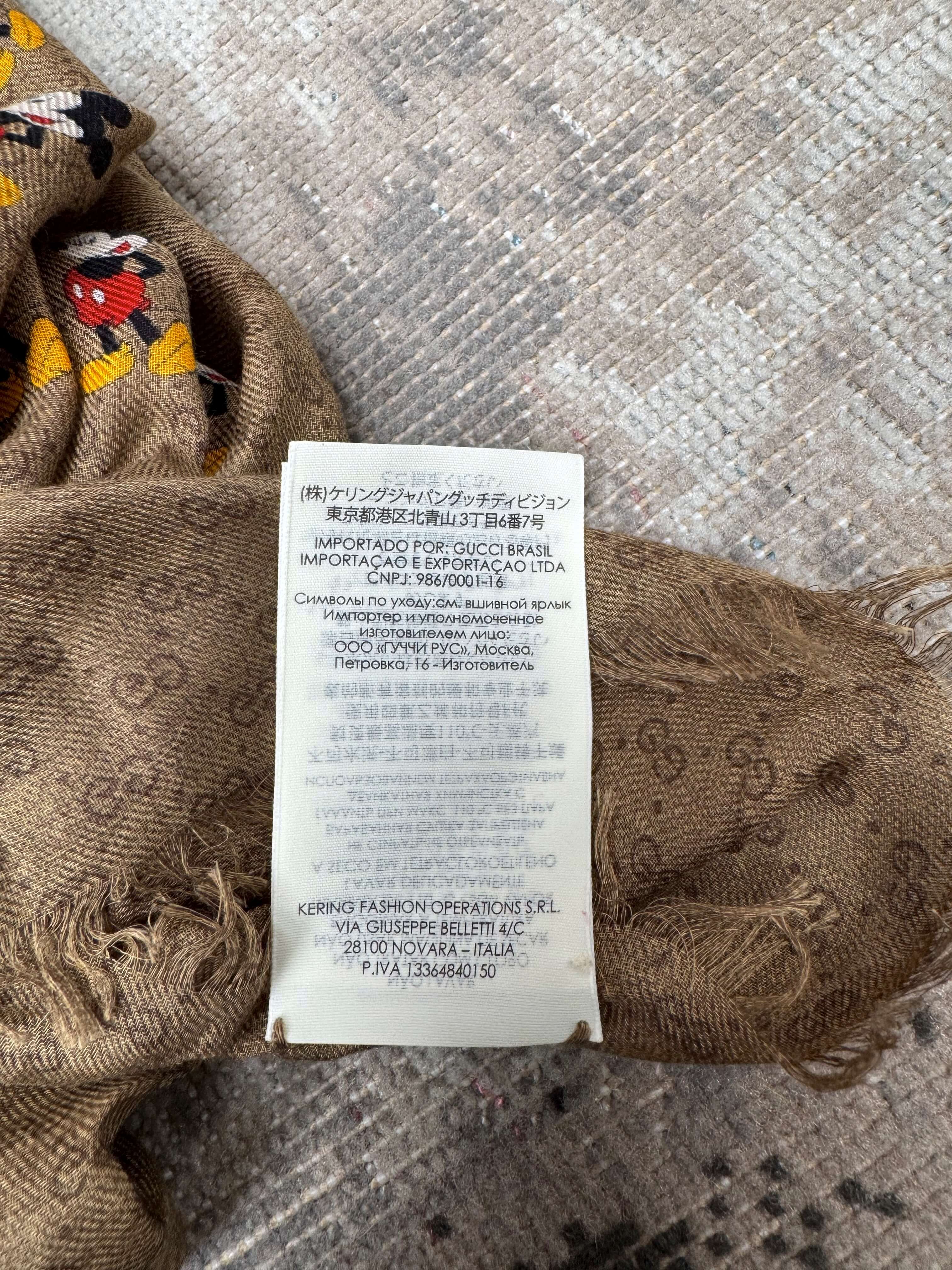 WOMEN'S - Gucci x Disney Scarf (Unused) Gucci