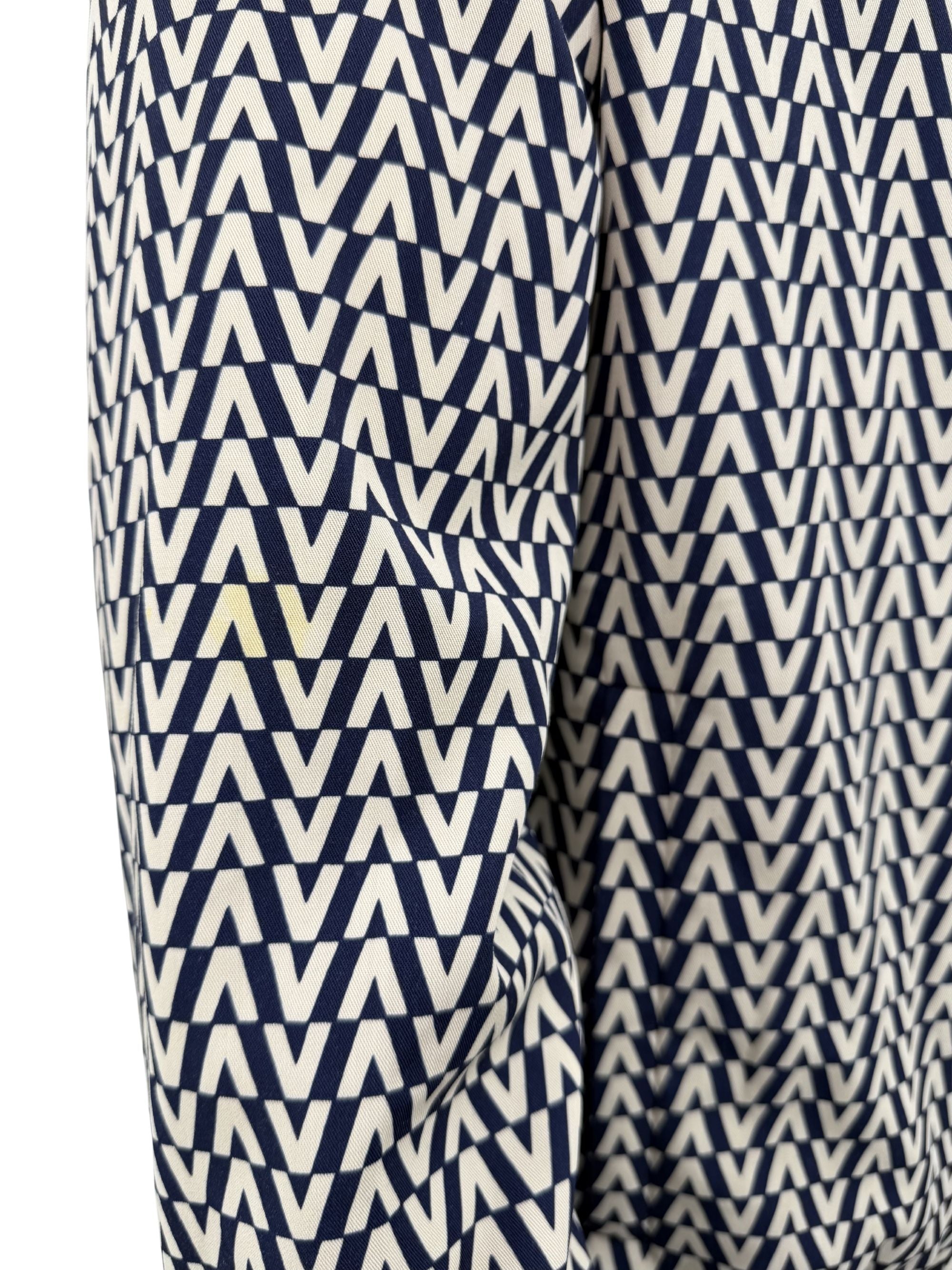 Valentino V Print Bomber Jacket - Navy Valentino