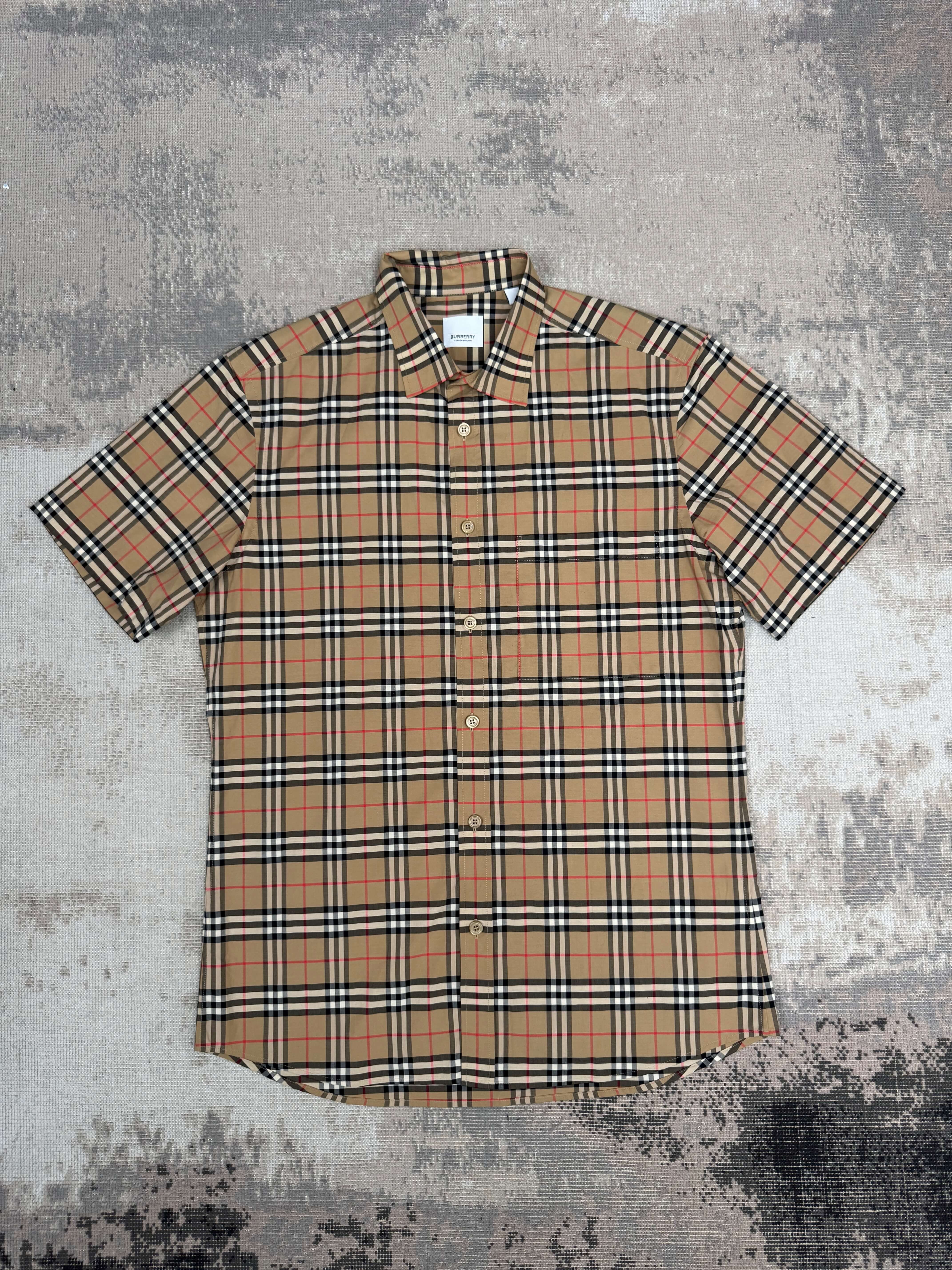 Burberry Check Shirt - Archive Beige