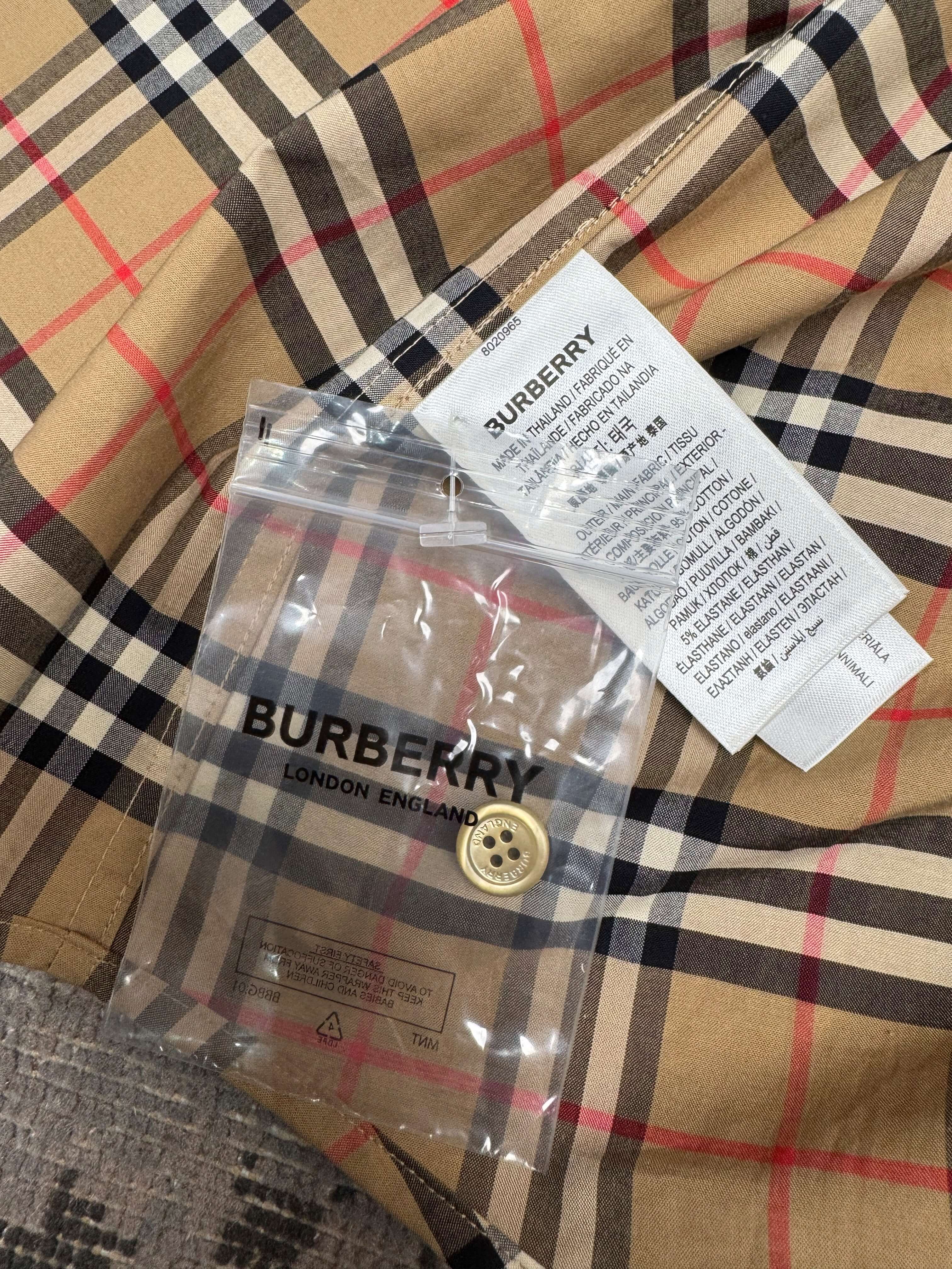 Burberry Check Shirt - Archive Beige