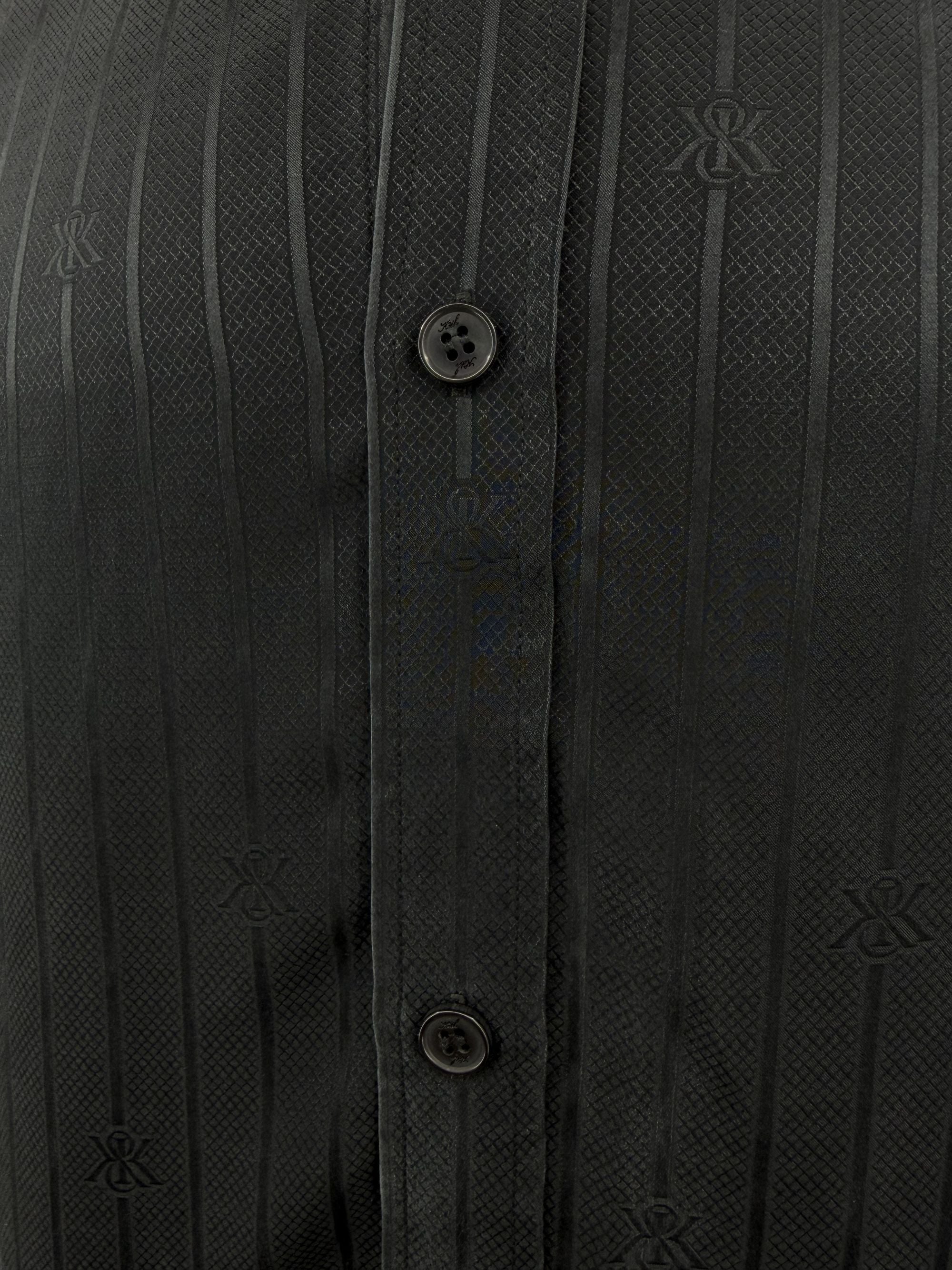 KITH Stripe K Shirt - Black KITH