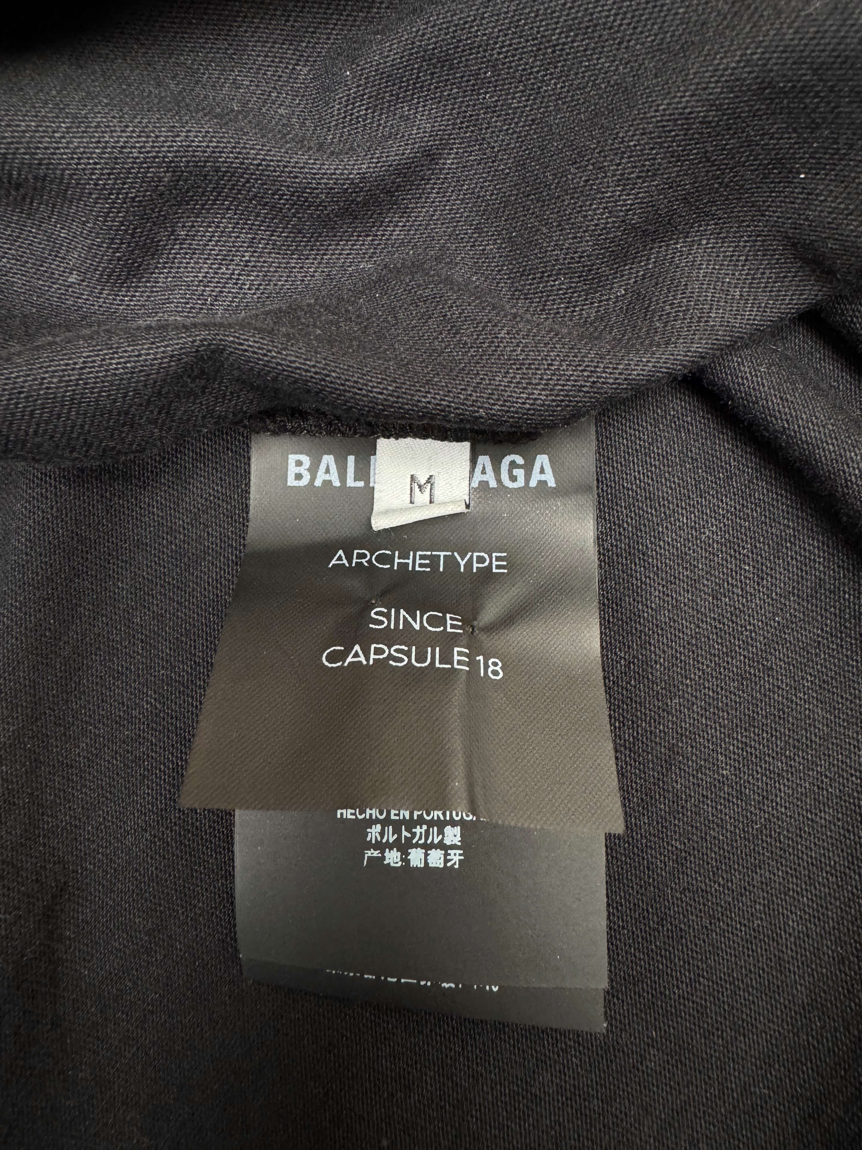 Balenciaga Logo T-Shirt - Black