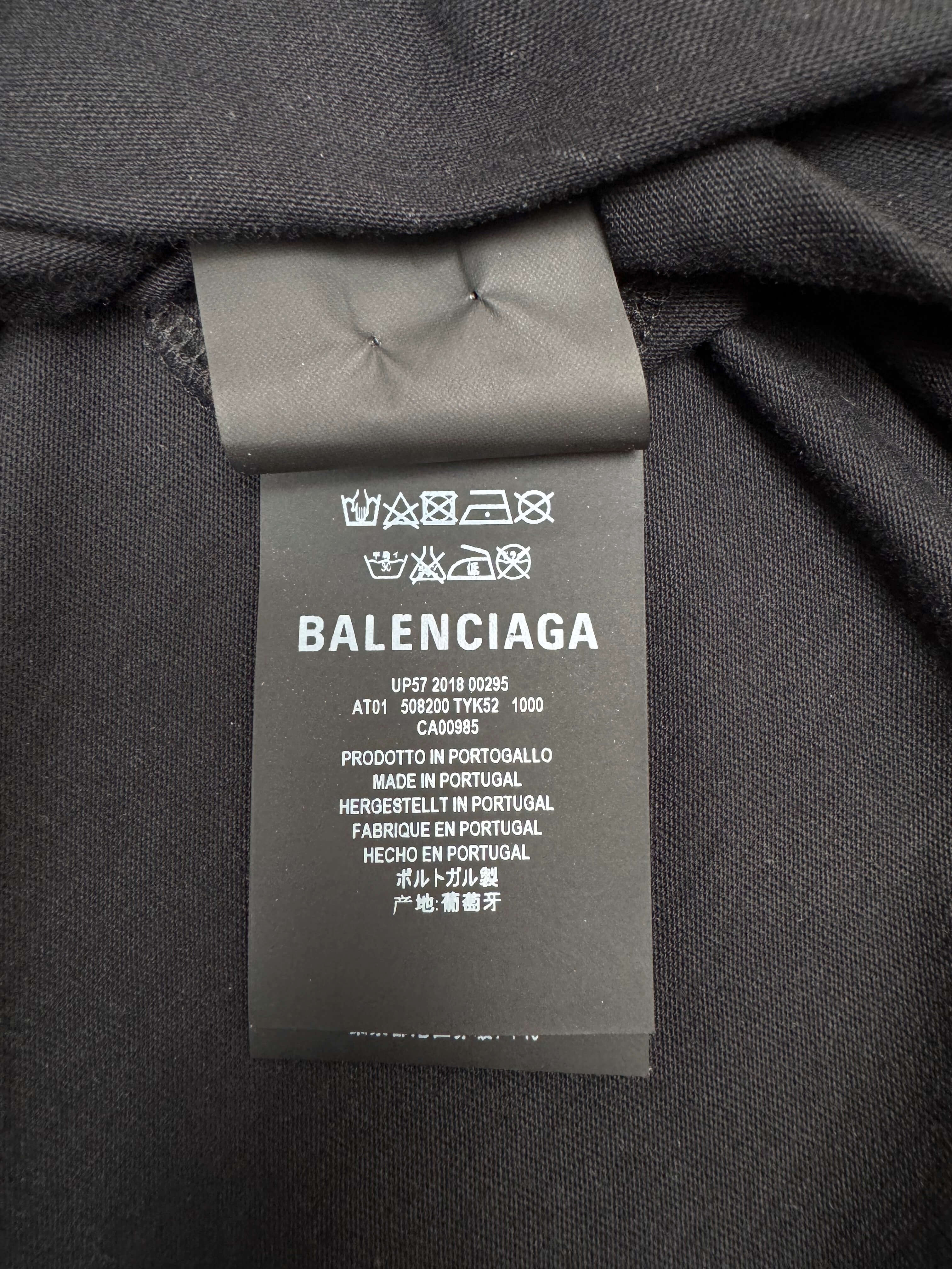 Balenciaga Logo T-Shirt - Black