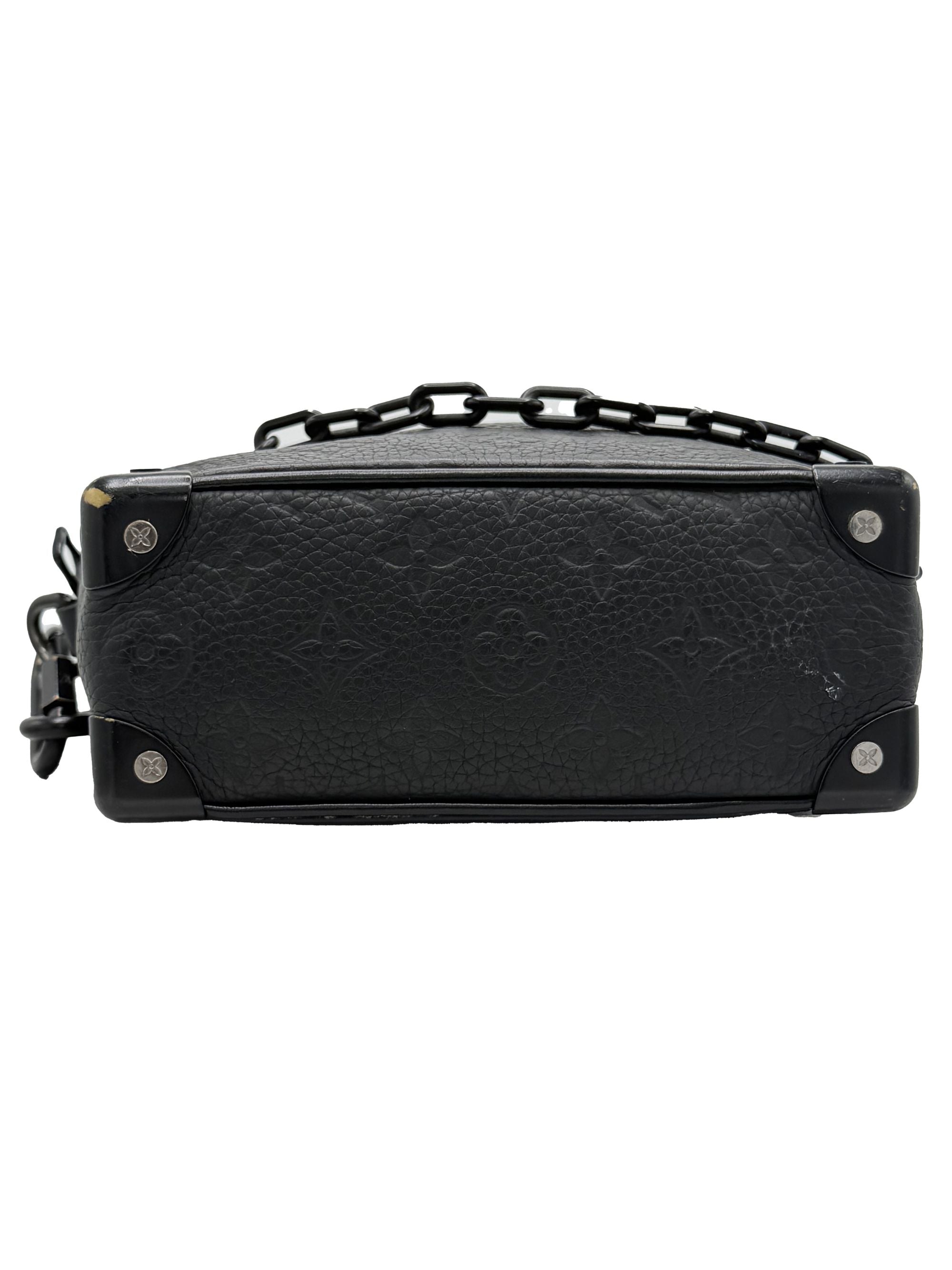 Louis Vuitton Mini Taurllion Monogram Soft Trunk - Black Louis Vuitton