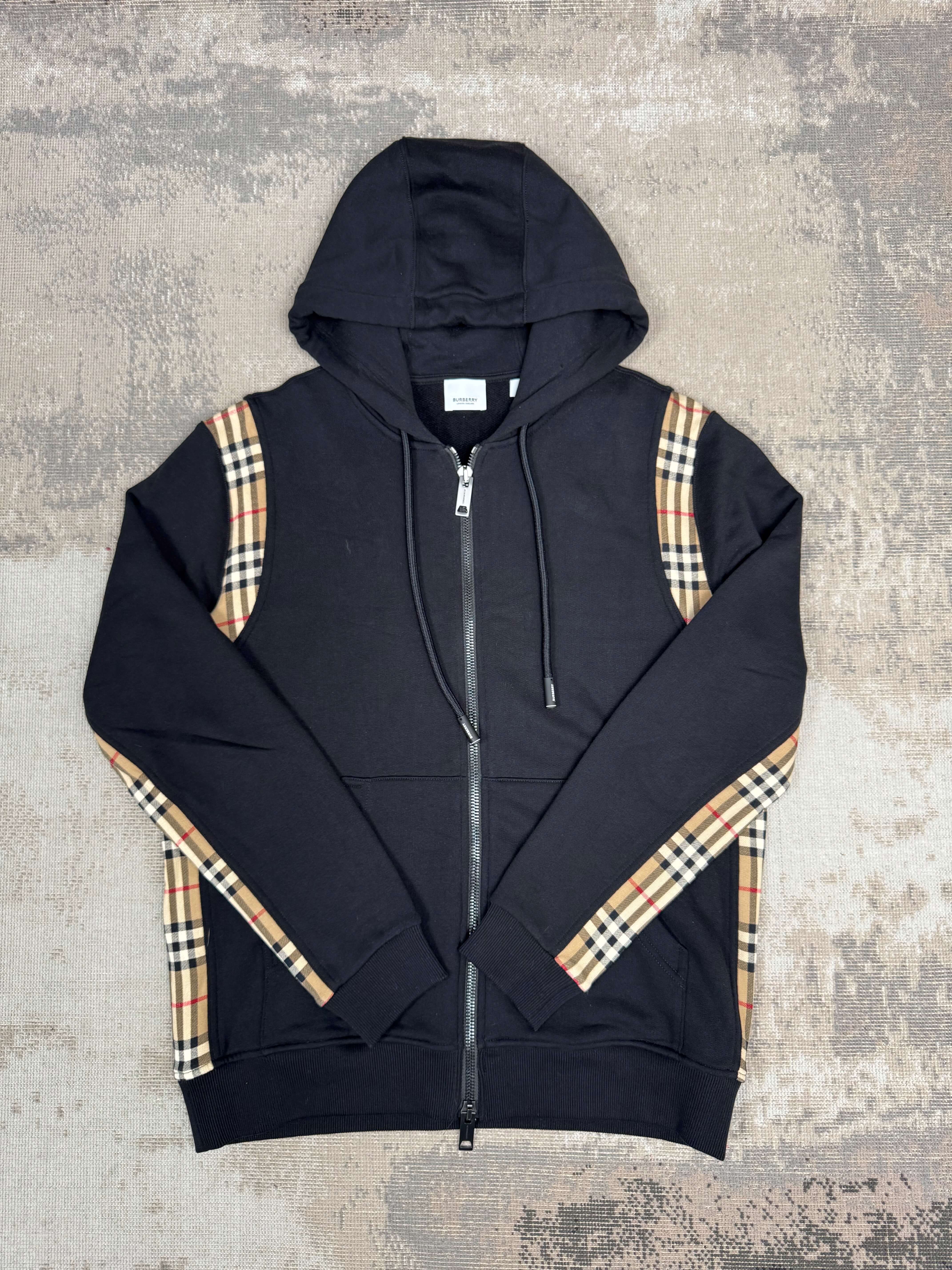 Burberry Check Tracksuit - Black