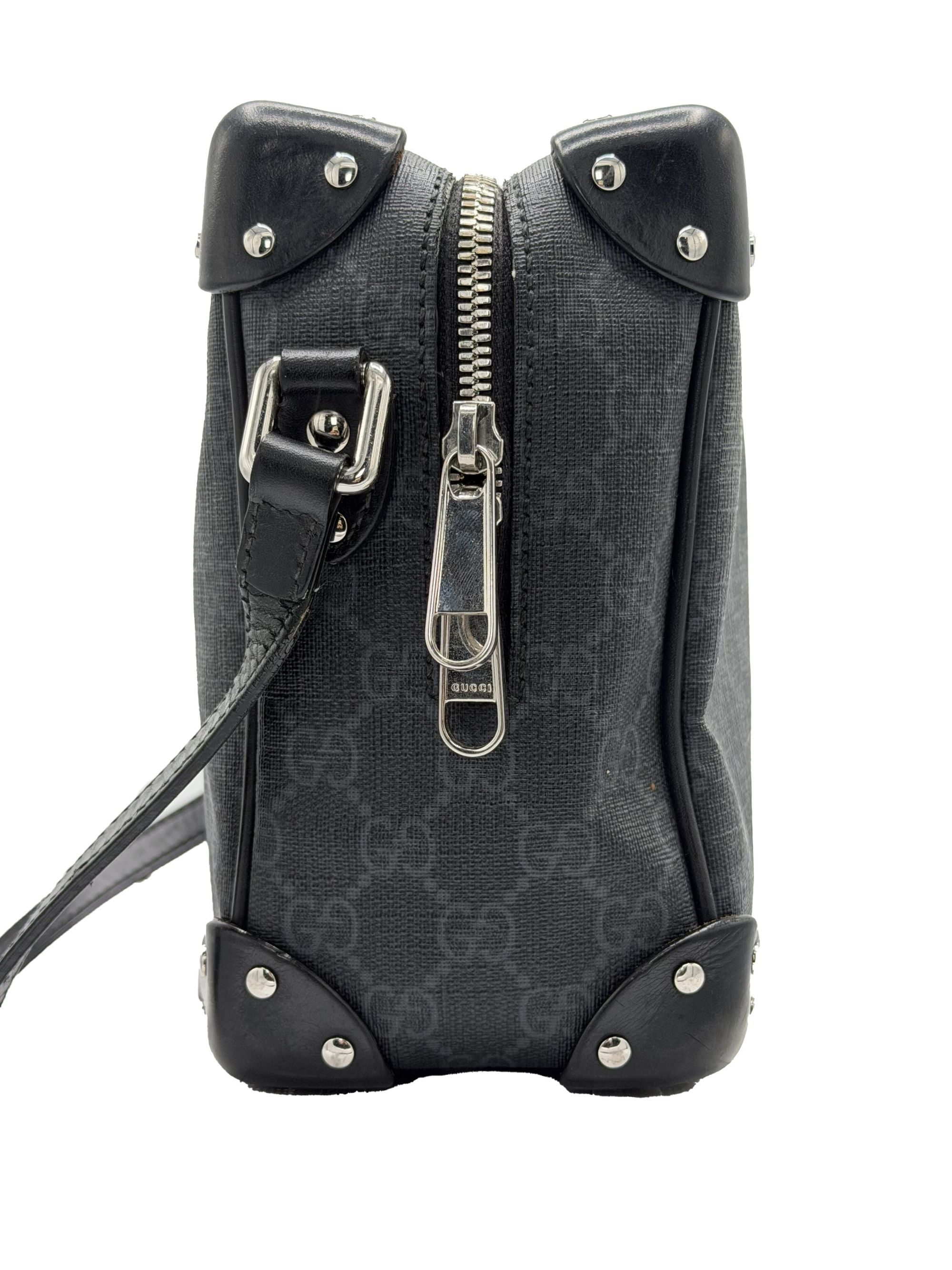 Gucci GG Supreme Soft Trunk Bag - Black Gucci