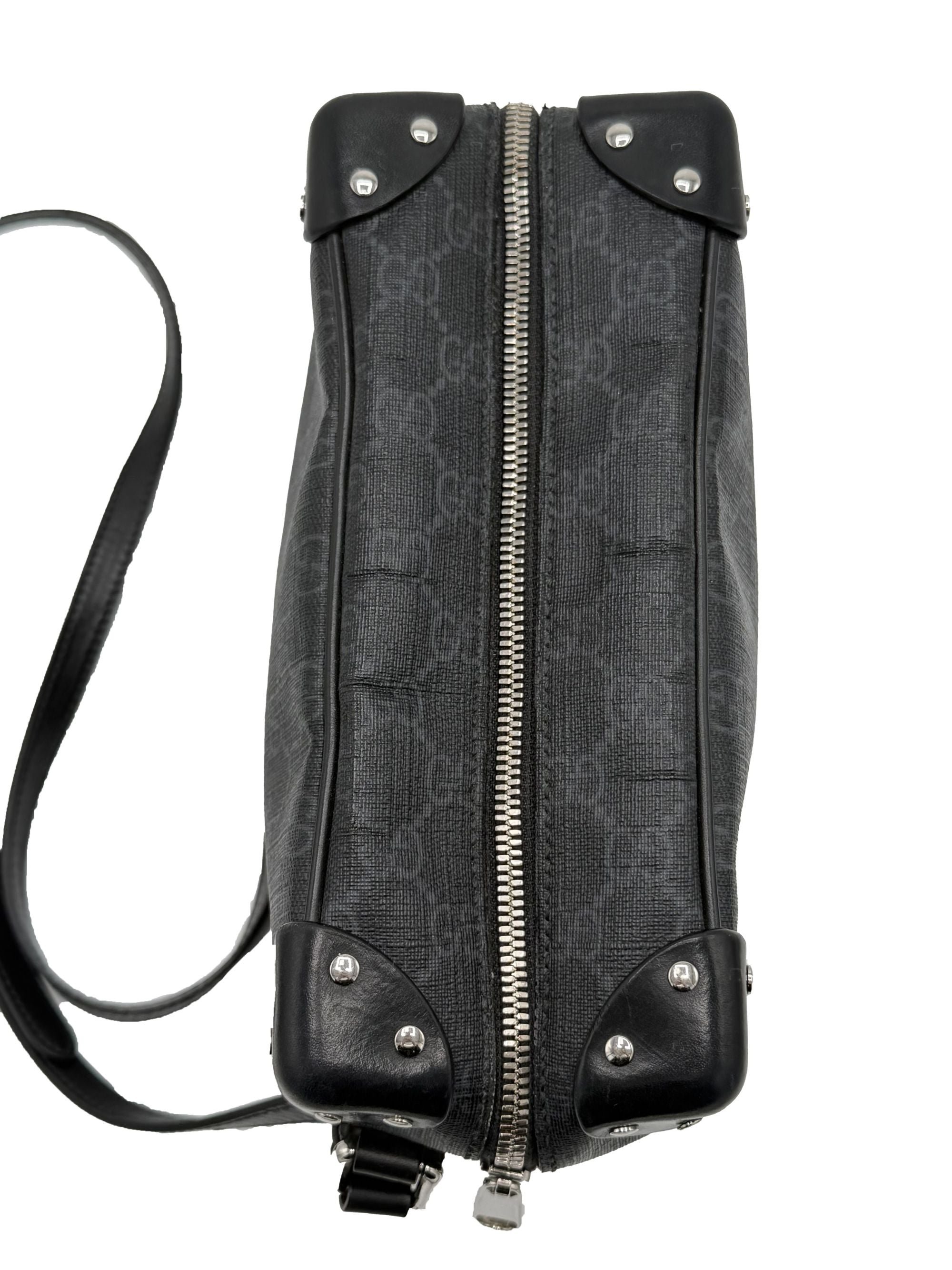 Gucci GG Supreme Soft Trunk Bag - Black