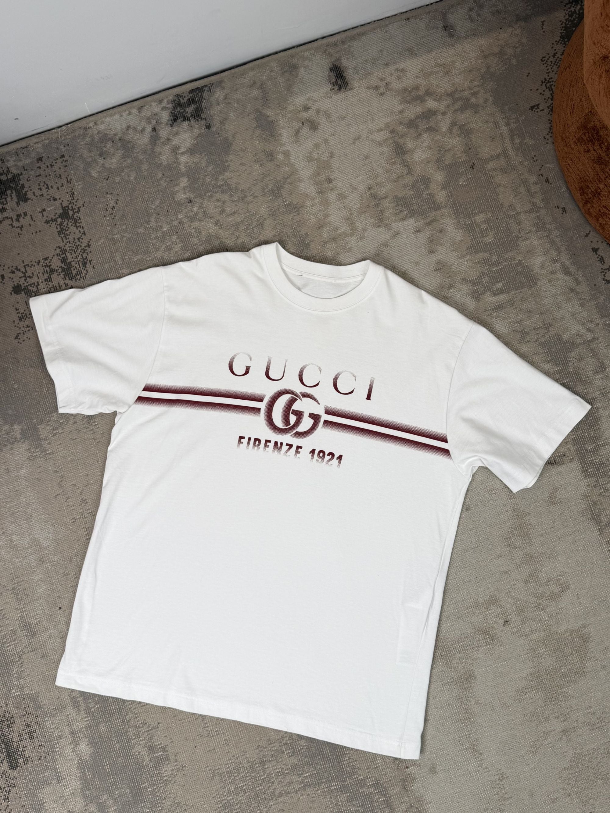 Gucci Firenze 1921 GG T-Shirt - White Gucci