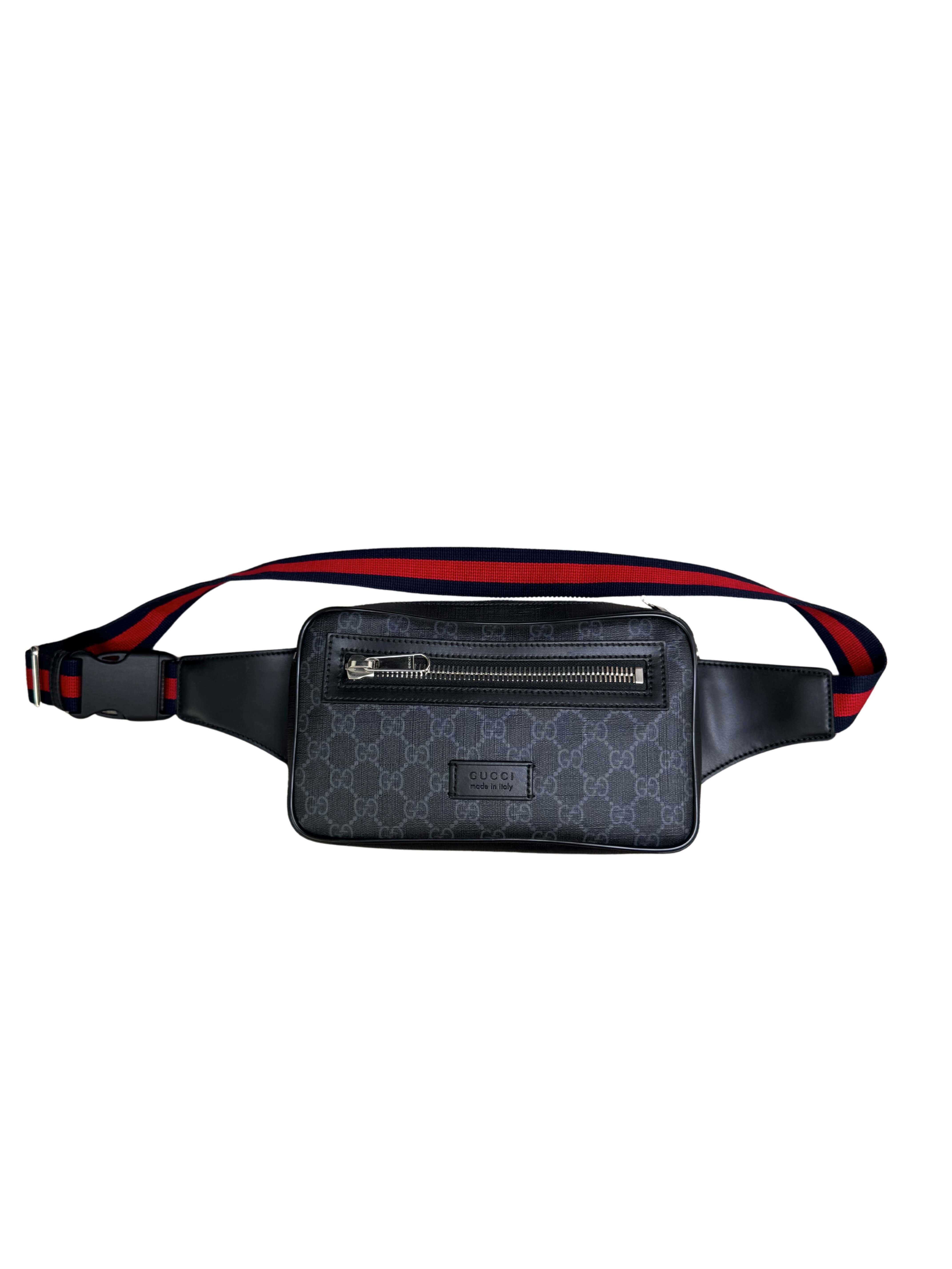 Gucci GG Supreme Shoulder / Waist Bag - Black Gucci