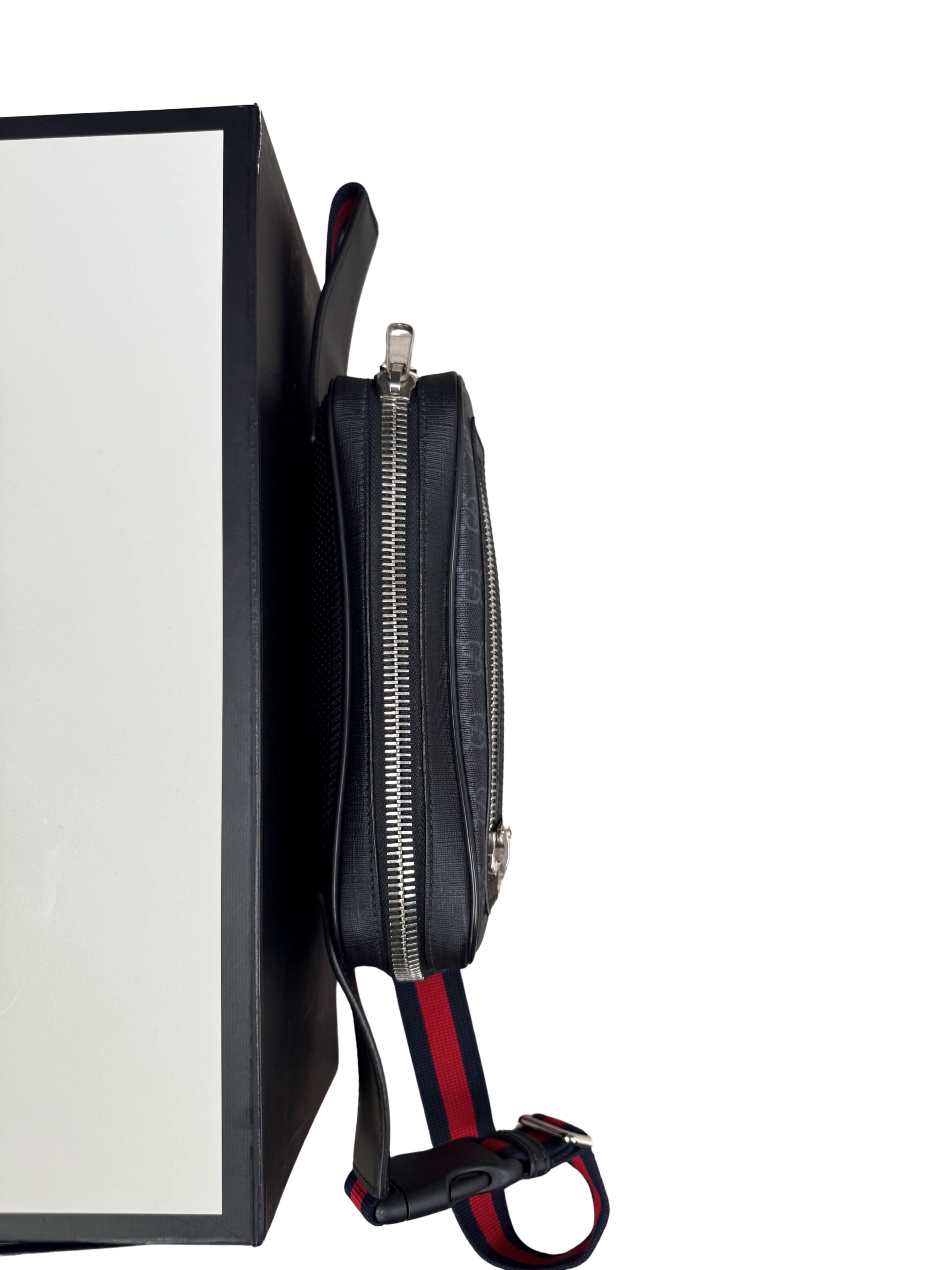 Gucci GG Supreme Shoulder / Waist Bag - Black Gucci