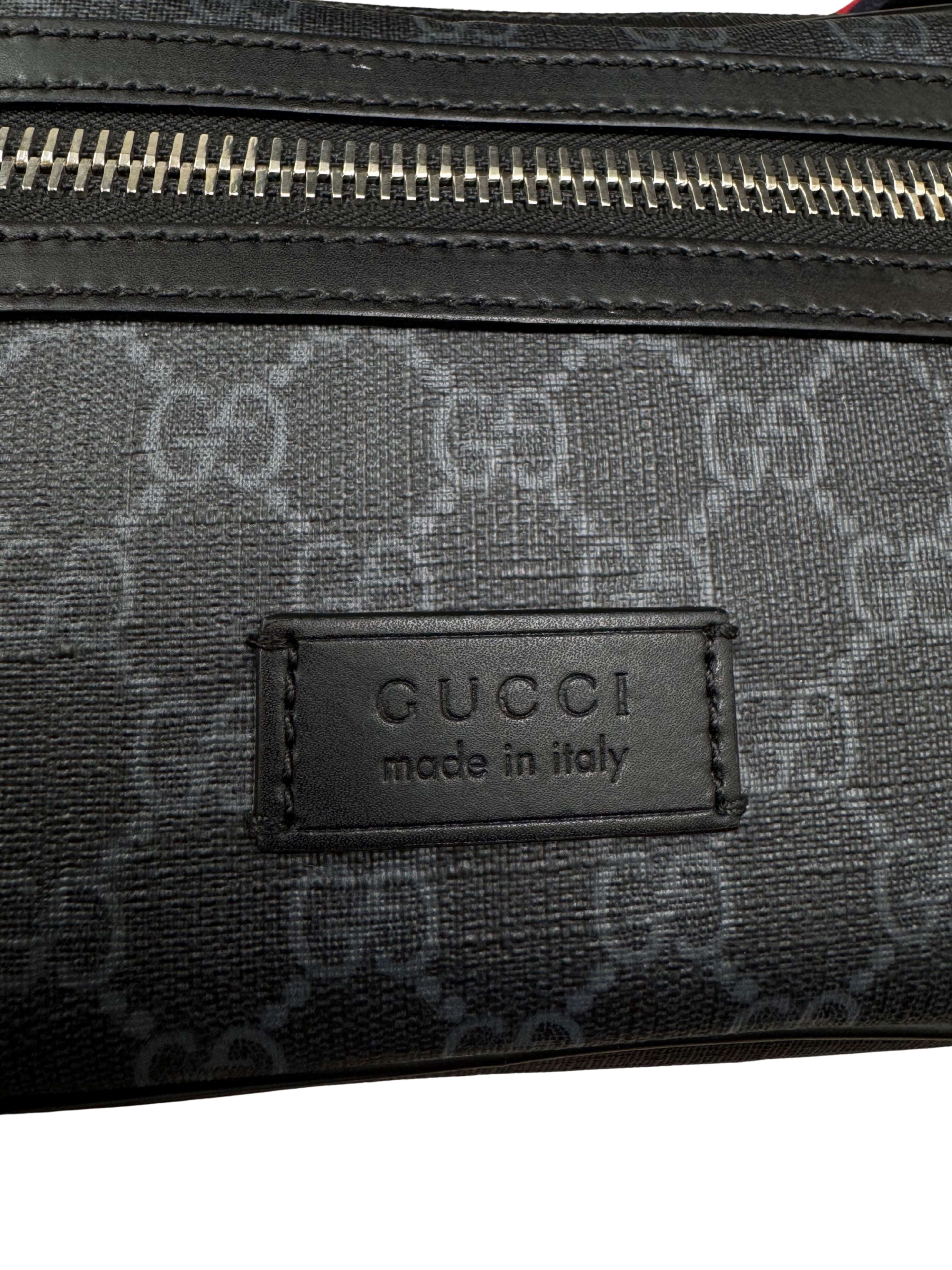 Gucci GG Supreme Shoulder / Waist Bag - Black Gucci