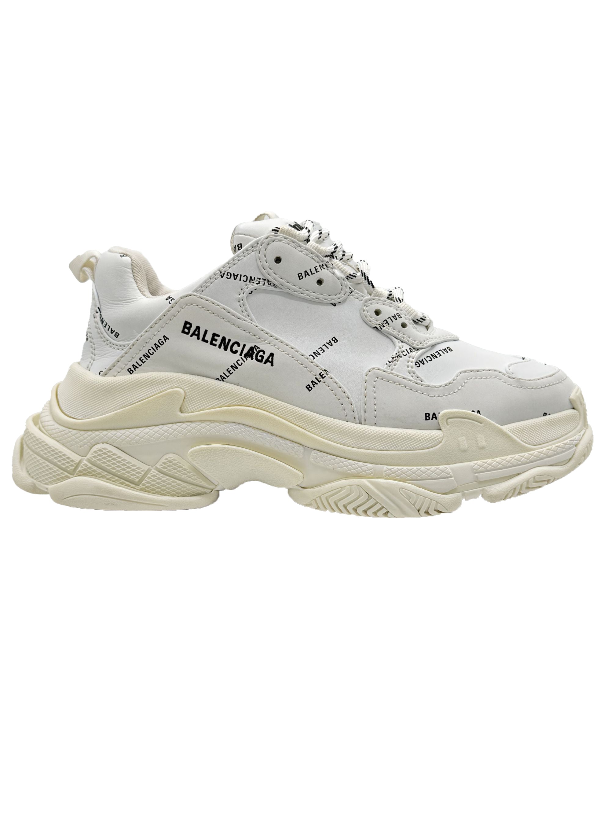 Balenciaga Triple S Trainer- White Balenciaga