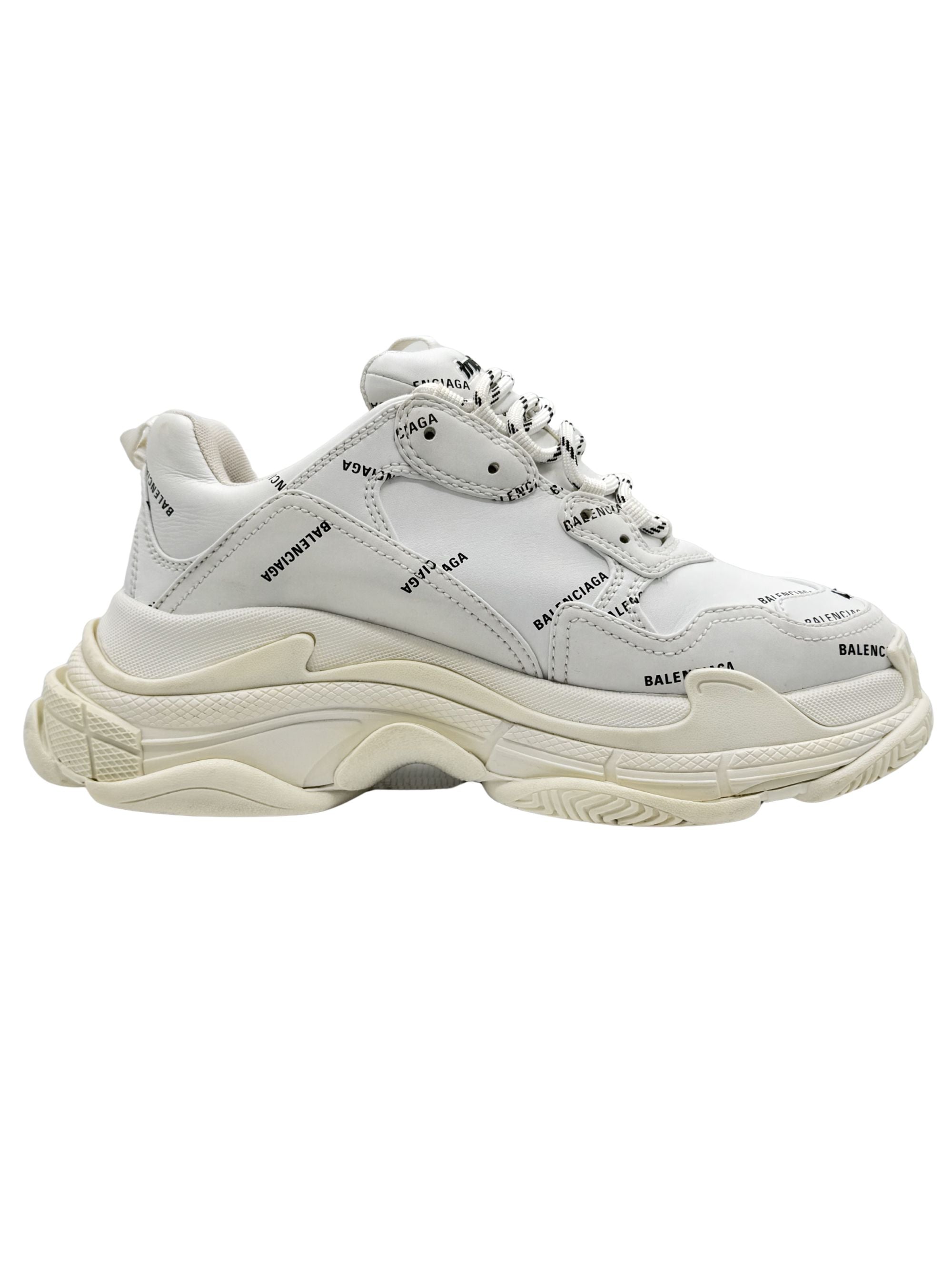 Balenciaga Triple S Trainer- White Balenciaga