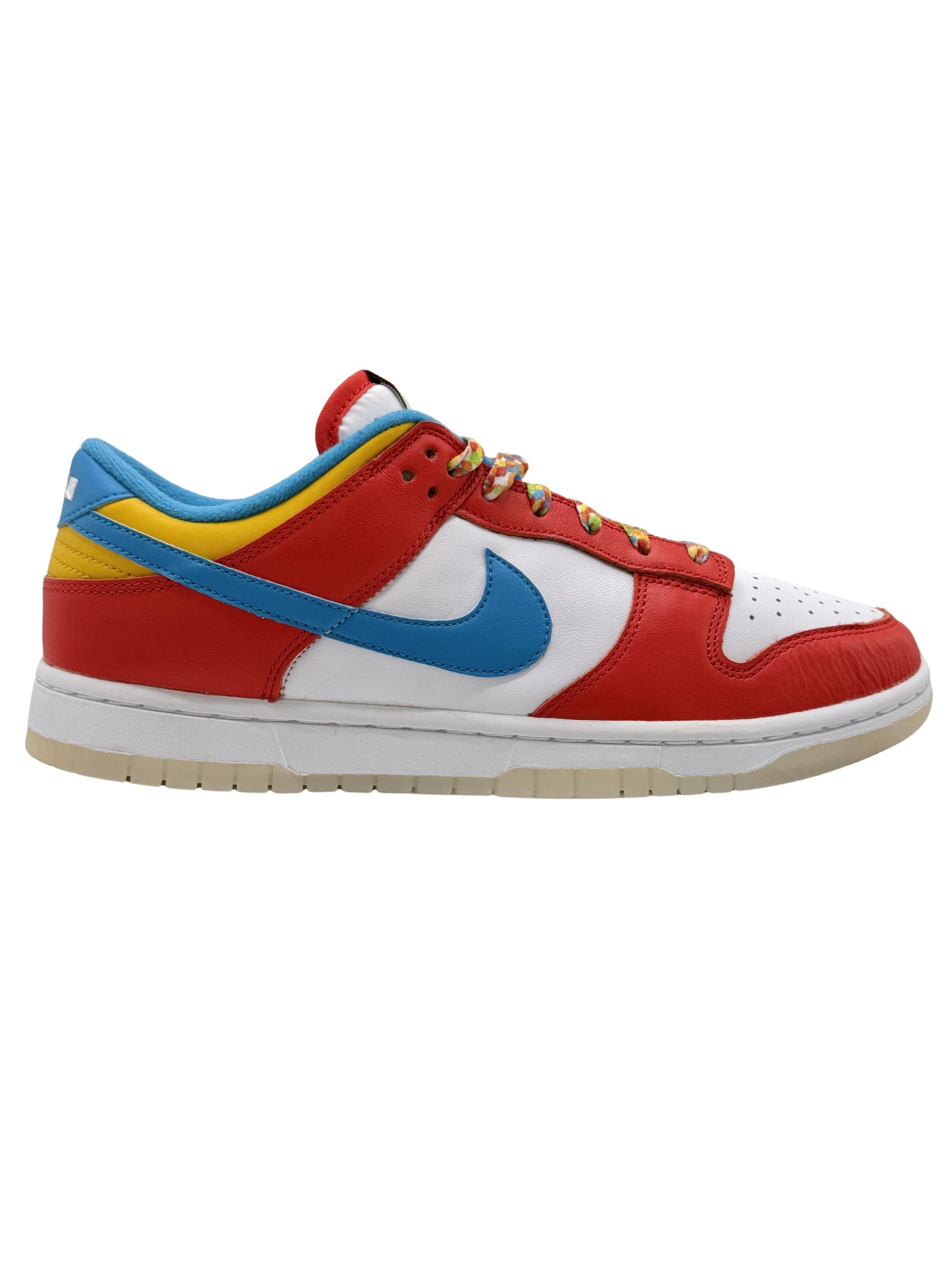 Nike Dunk Low X LeBron James 'Fruity Pebbles' Trainers - Red (Unused) Nike