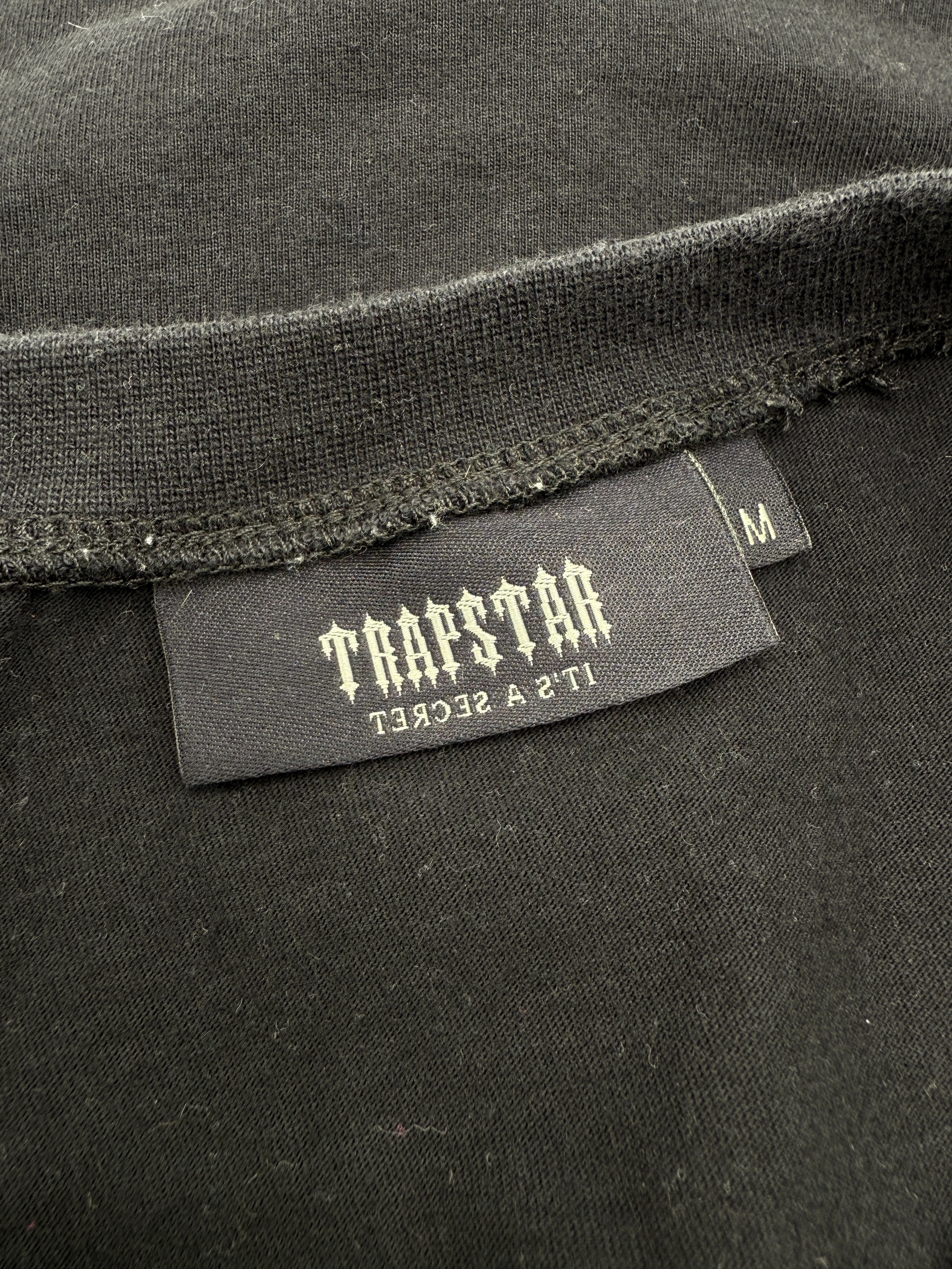Trapstar Chenille Decoded T-Shirt - Black Trapstar