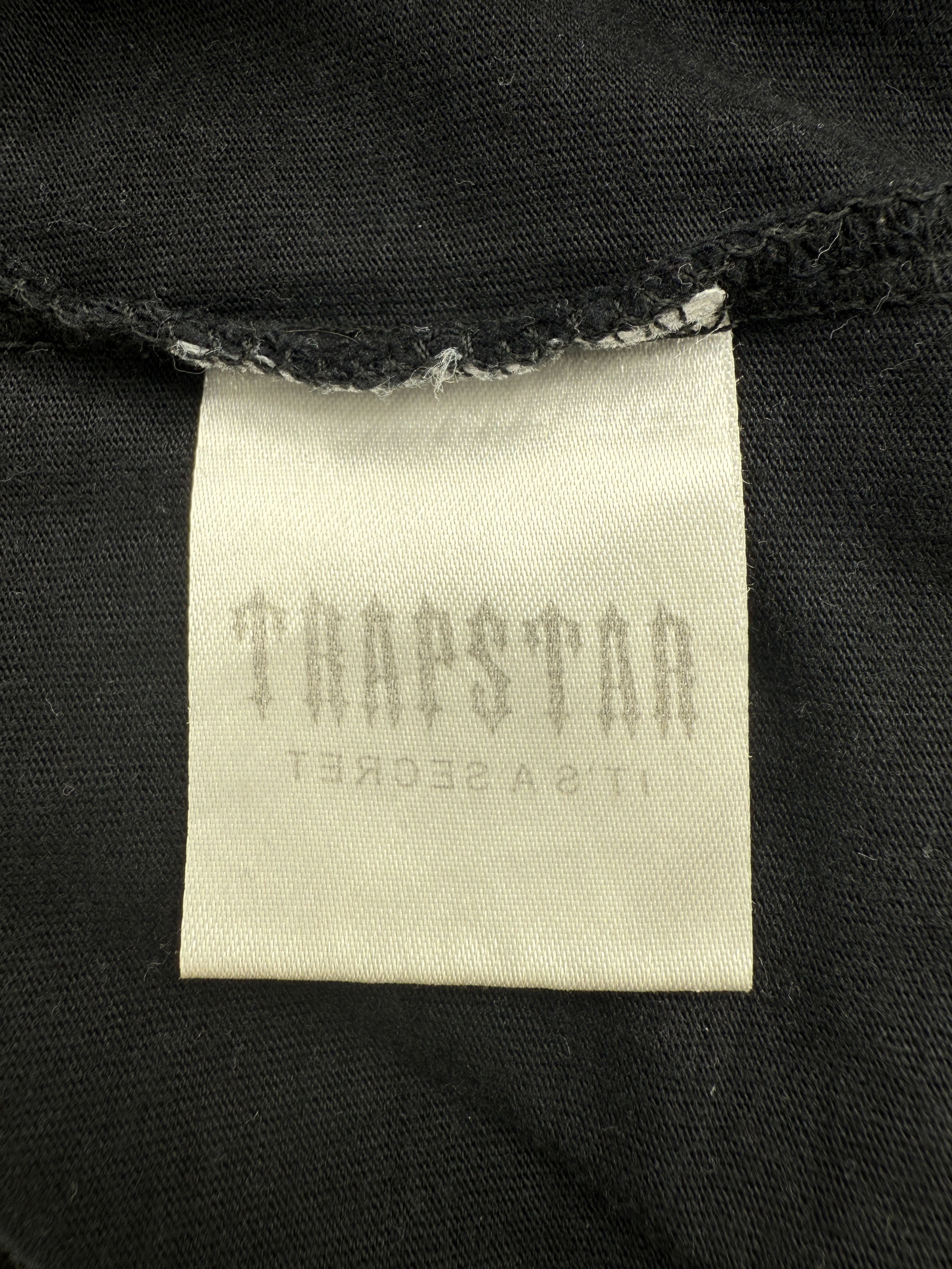 Trapstar Chenille Decoded T-Shirt - Black Trapstar