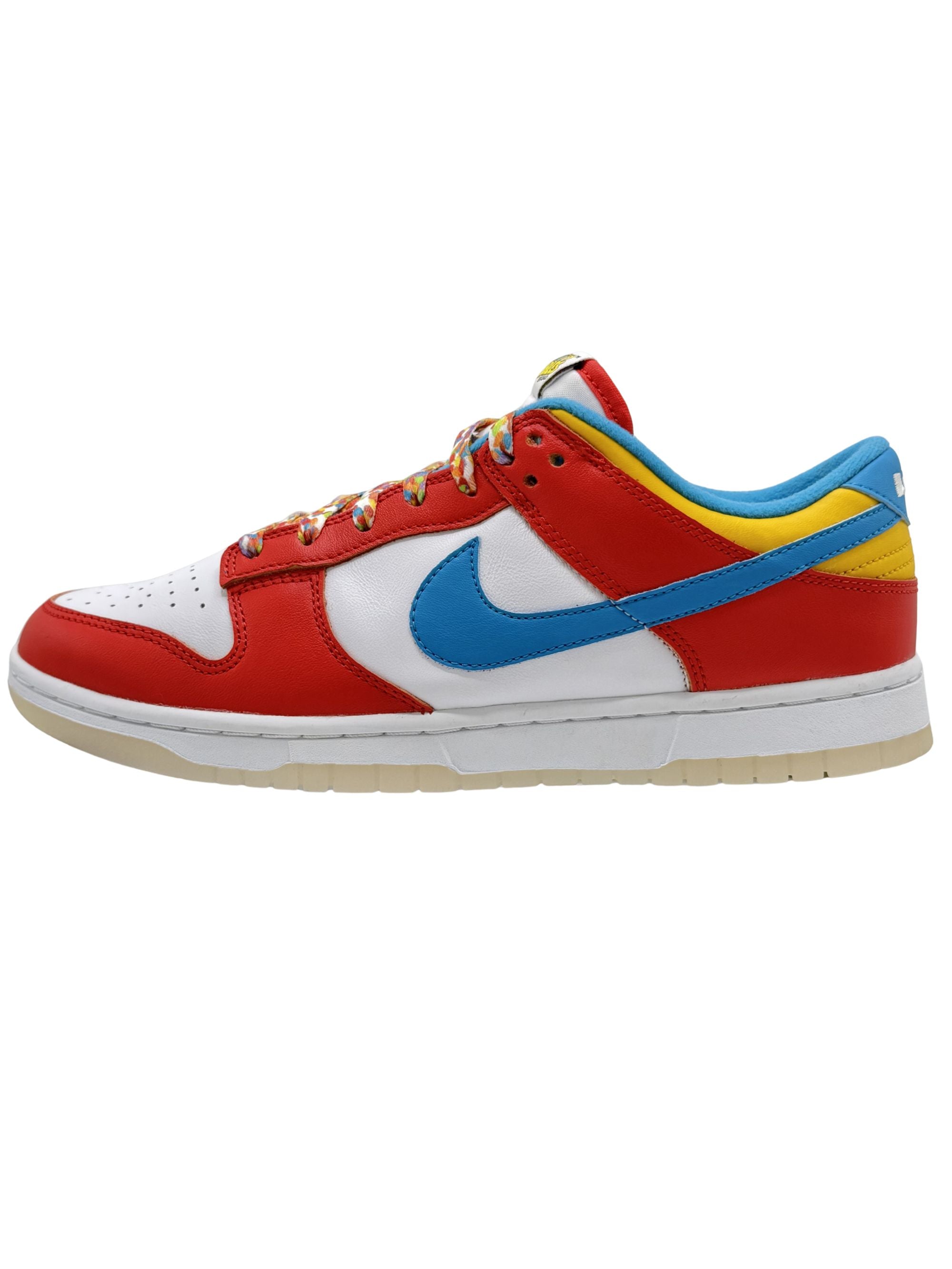 Nike Dunk Low X LeBron James 'Fruity Pebbles' Trainers - Red (Unused) Nike
