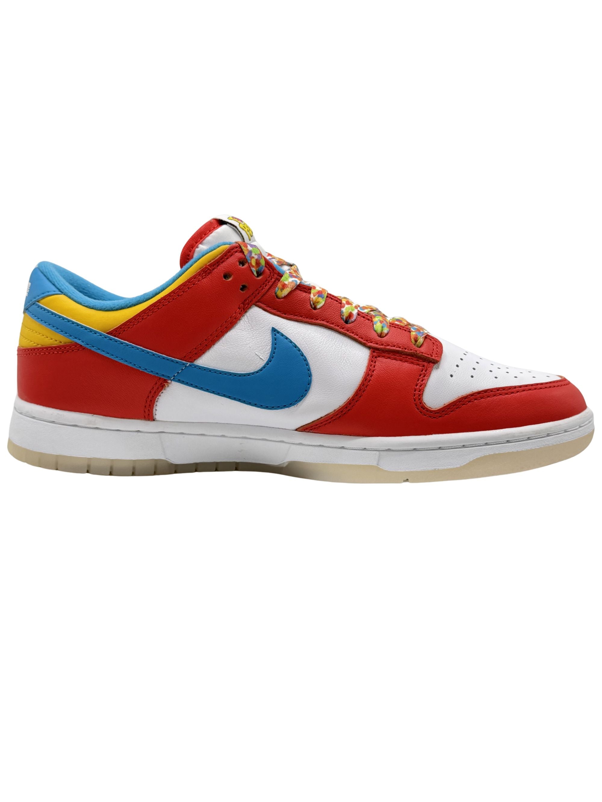 Nike Dunk Low X LeBron James 'Fruity Pebbles' Trainers - Red (Unused) Nike