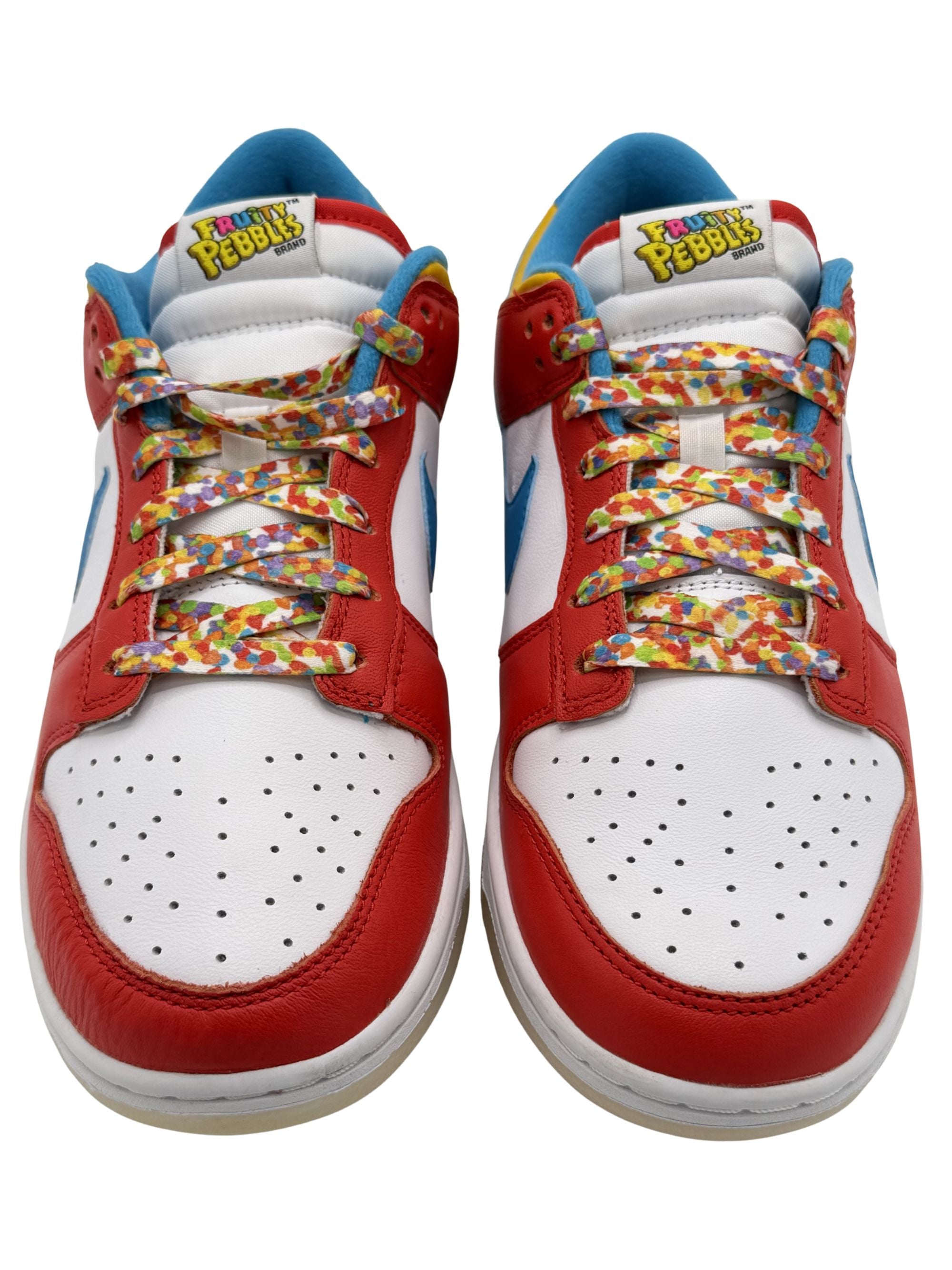 Nike Dunk Low X LeBron James 'Fruity Pebbles' Trainers - Red (Unused) Nike