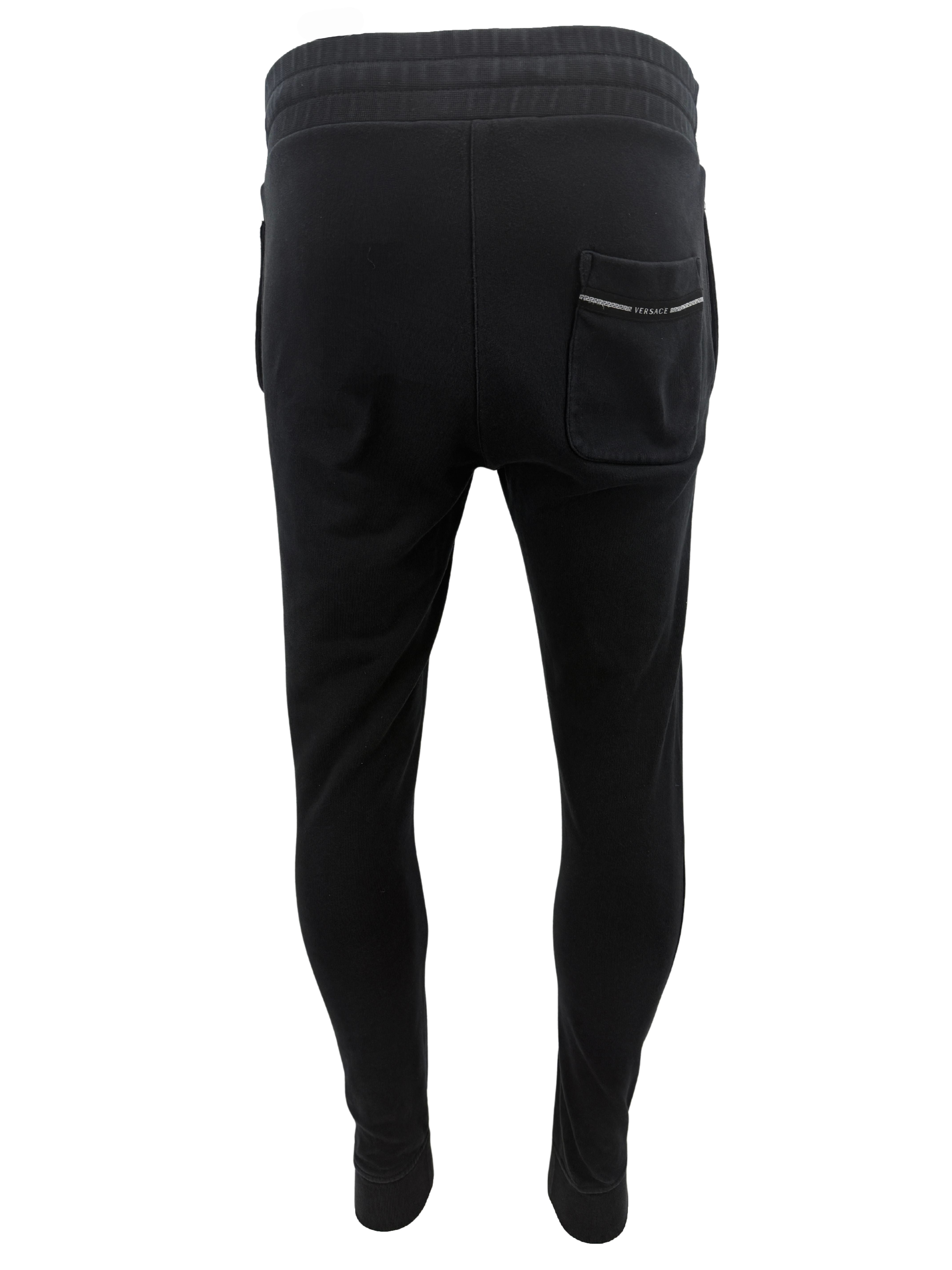 Versace Logo Sweatpants - Black Versace