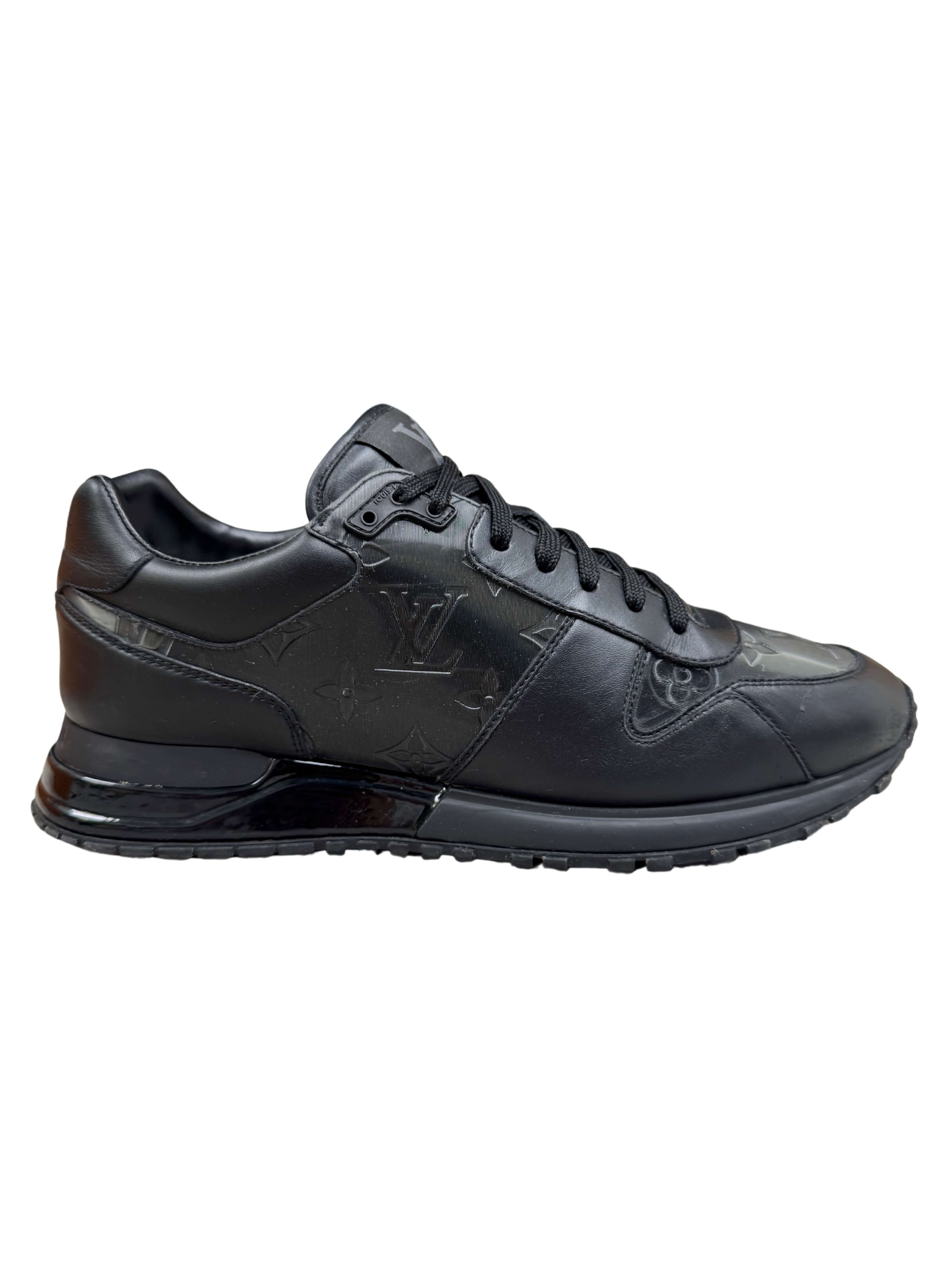 Louis Vuitton Run Away Iridescent Trainers - Black