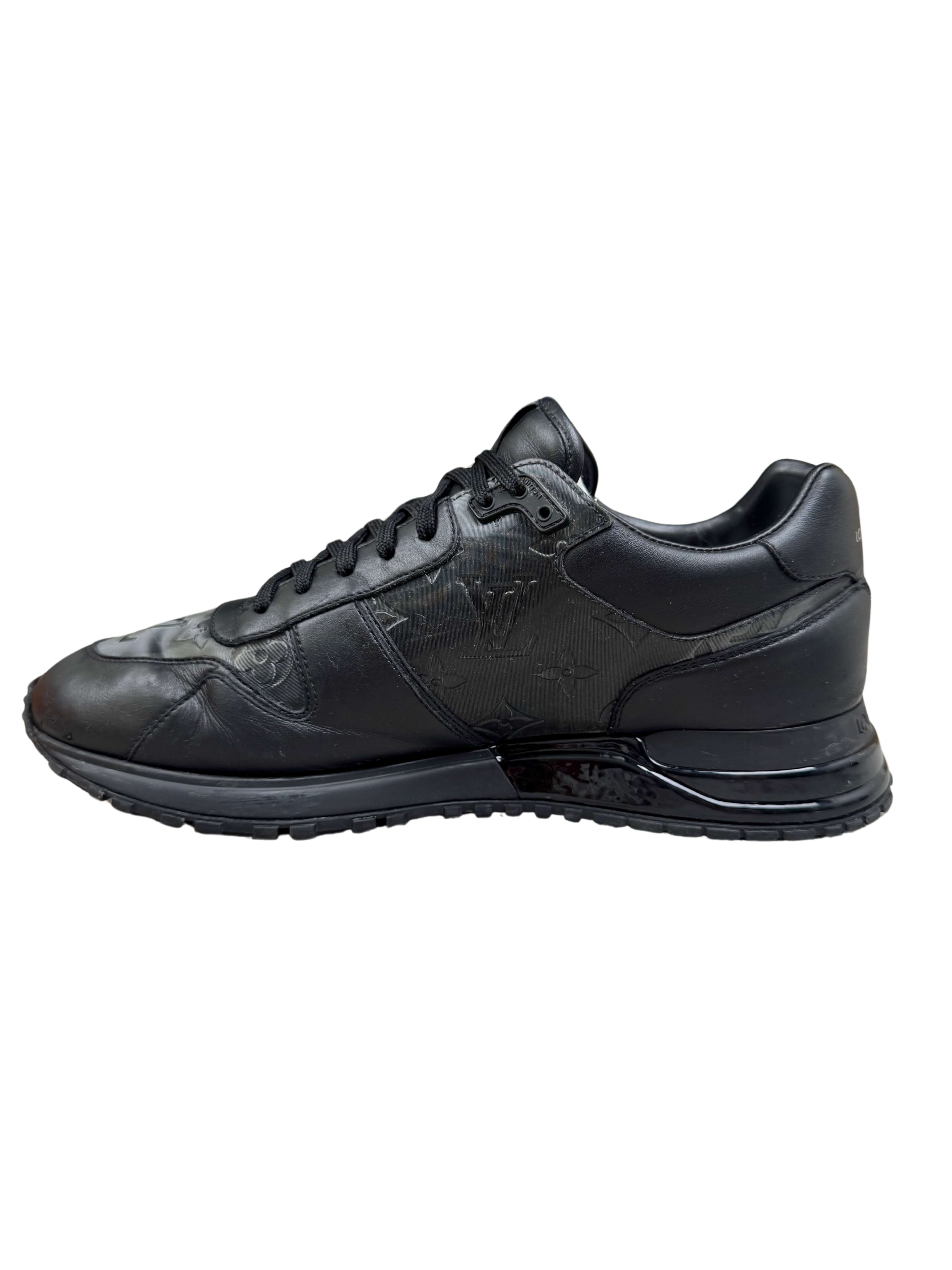 Louis Vuitton Run Away Iridescent Trainers - Black