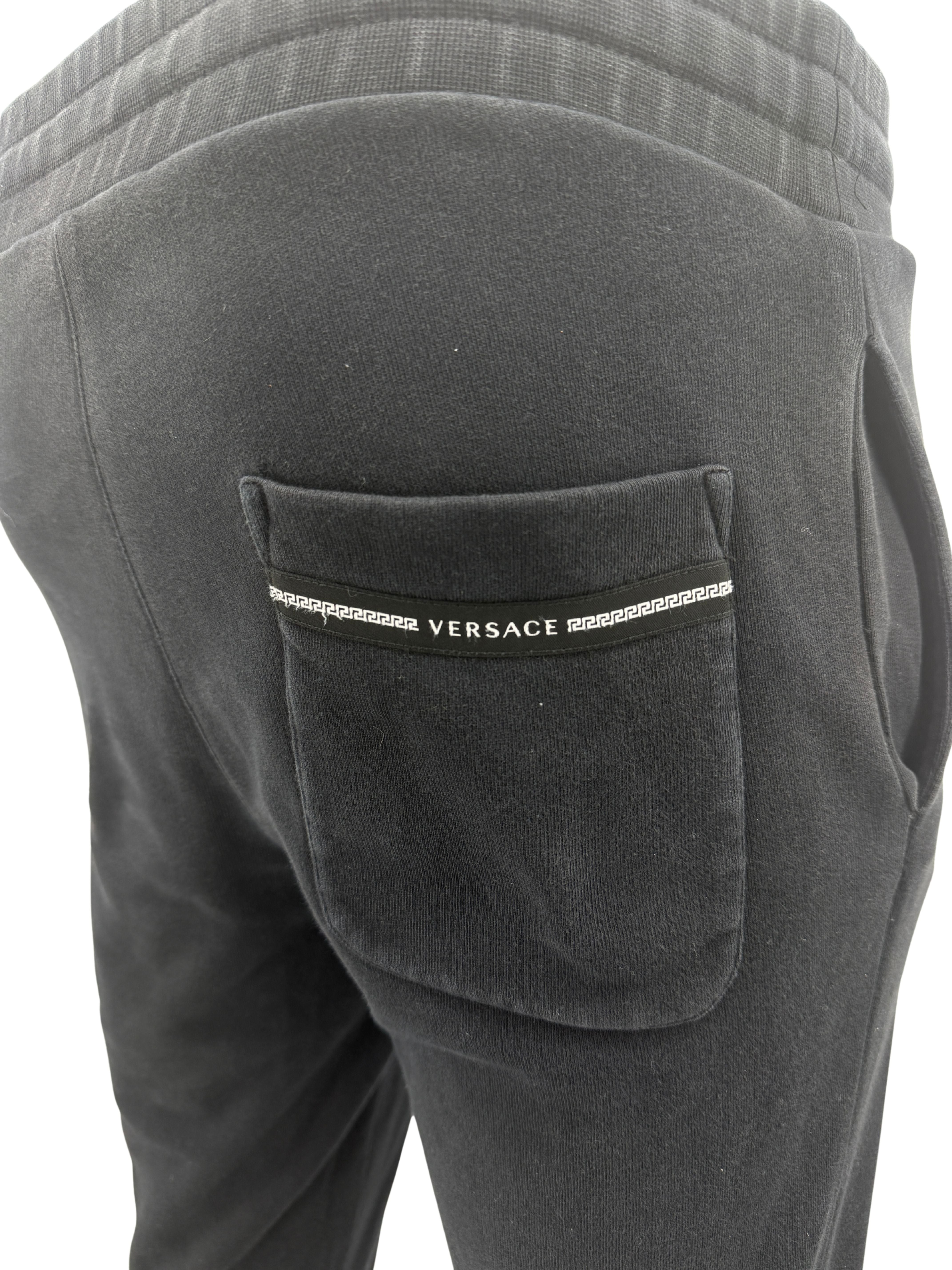 Versace Logo Sweatpants - Black Versace