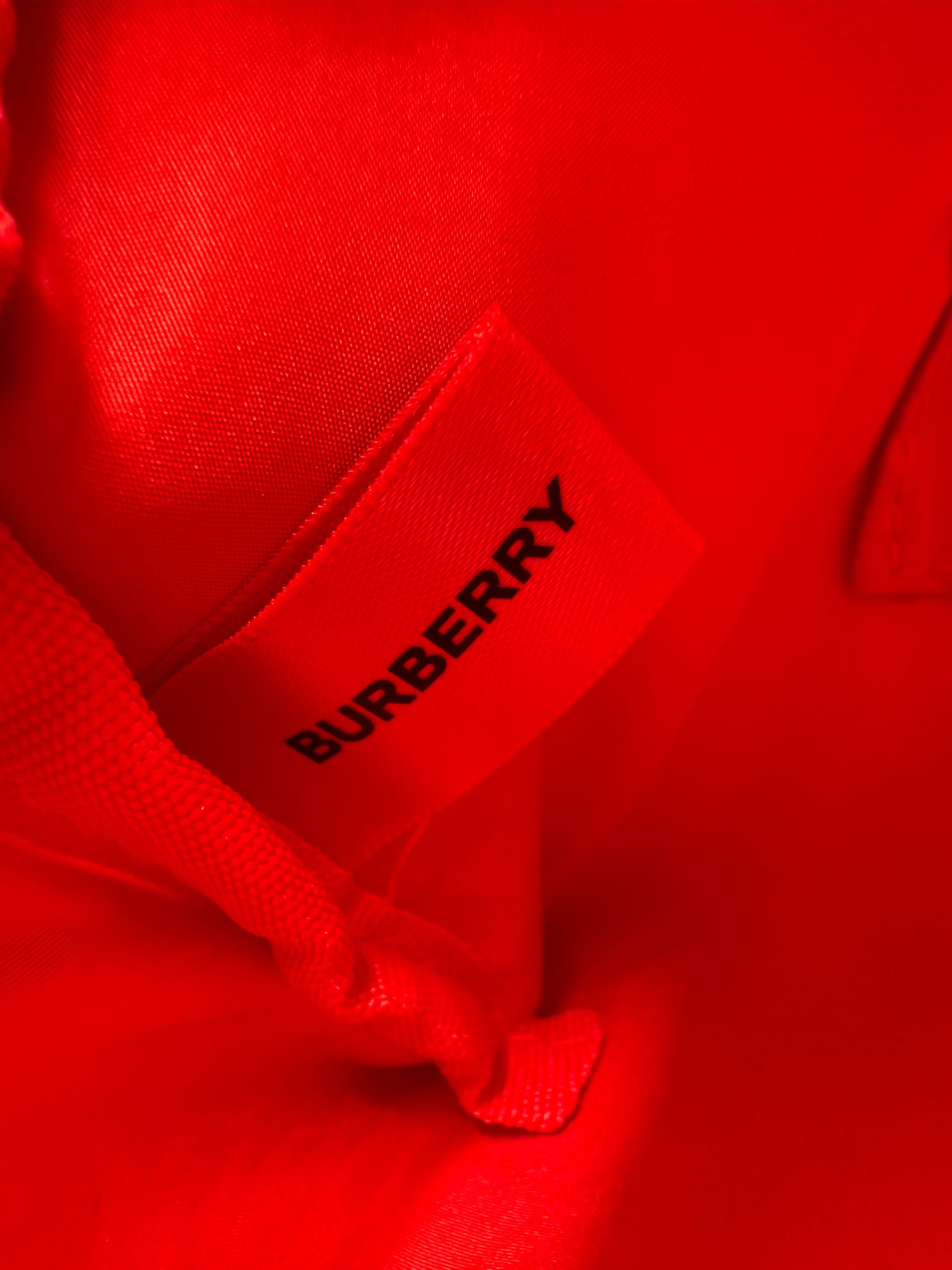 Burberry Travel Wash Bag - Red (Unused)