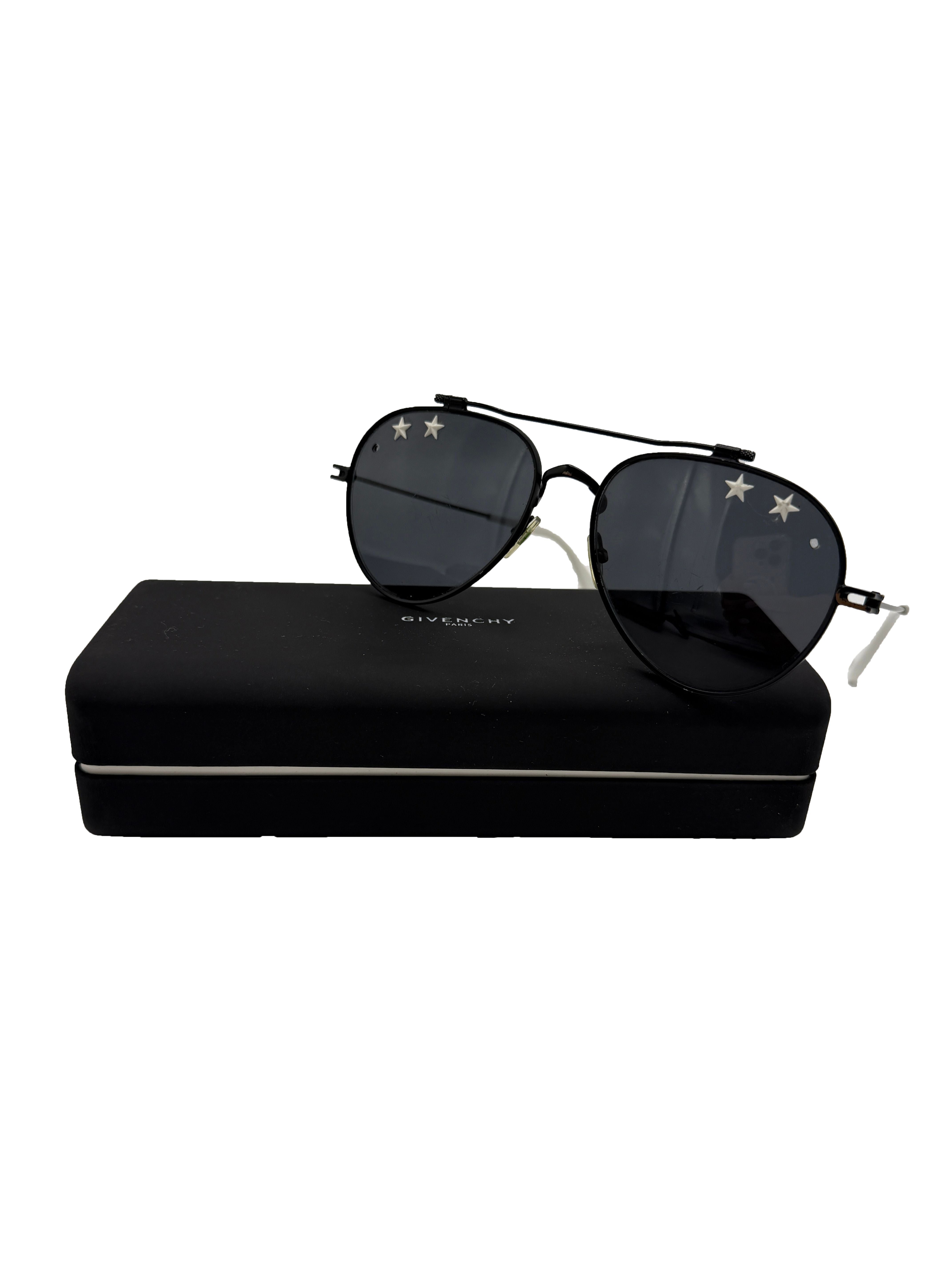 Givenchy Star Aviator Sunglasses - Black Givenchy