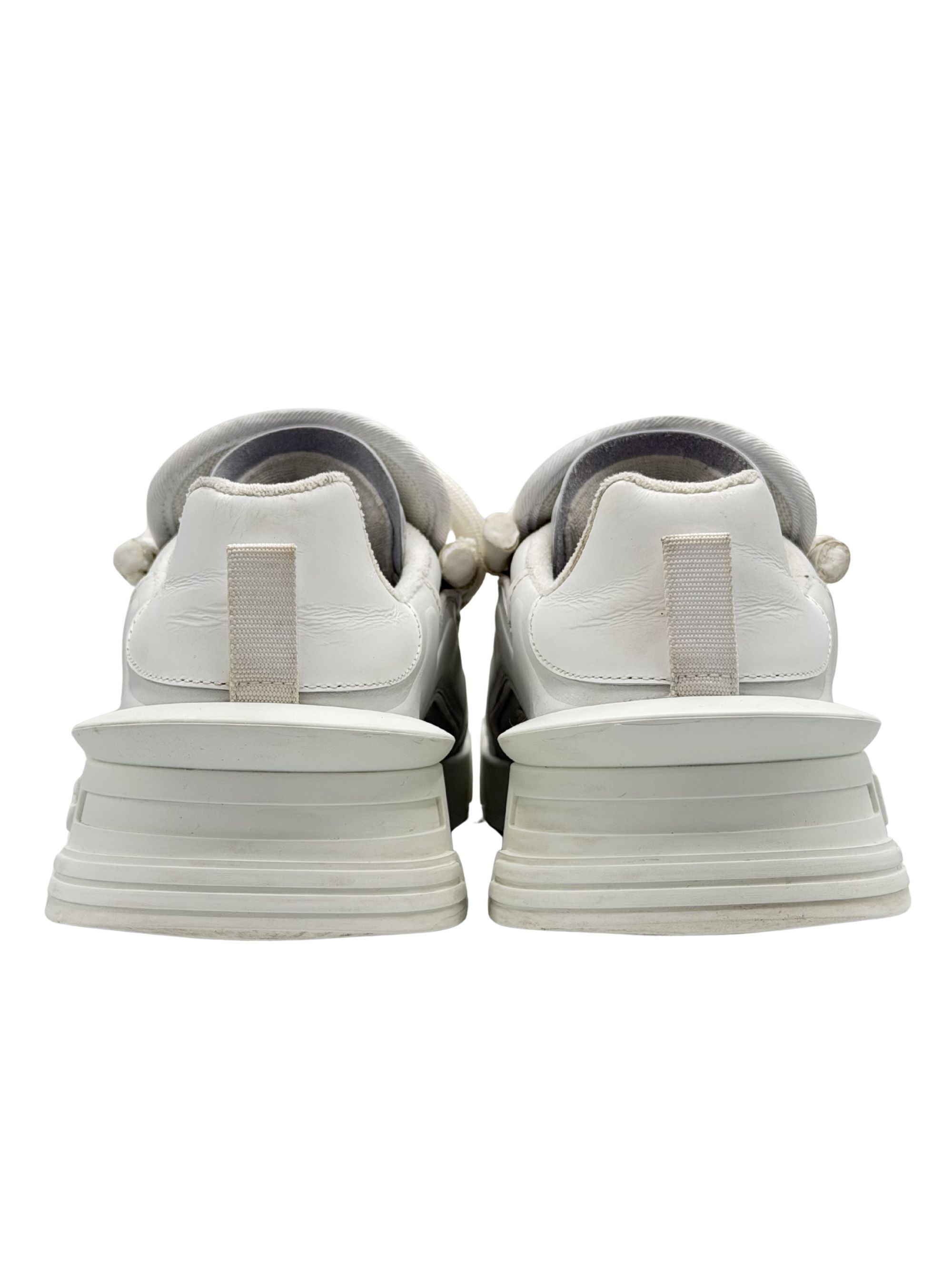 Dolce & Gabbana Leather Low Sneakers - White Dolce & Gabbana