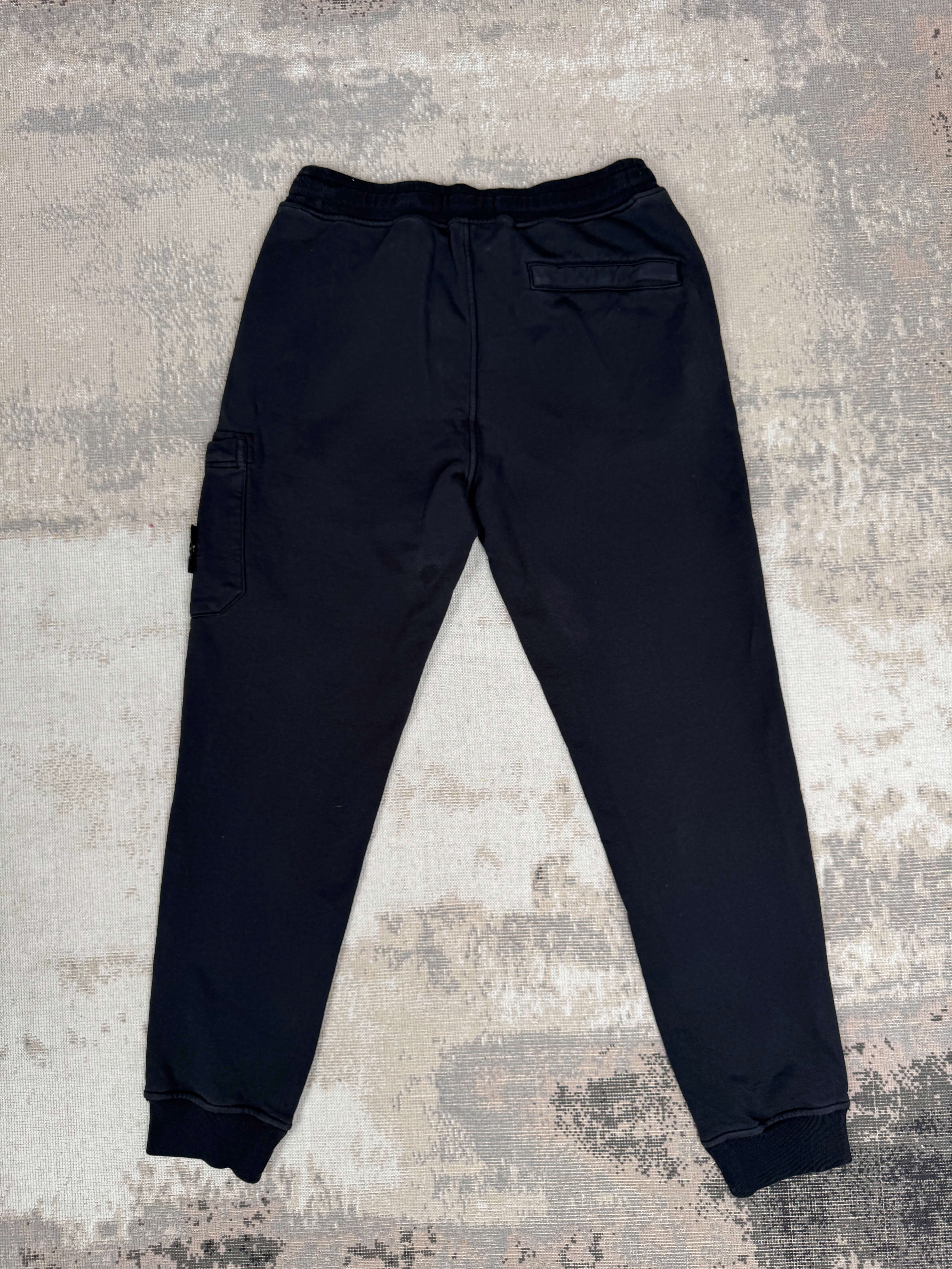 Stone Island Badge Logo Half Zip Tracksuit - Black