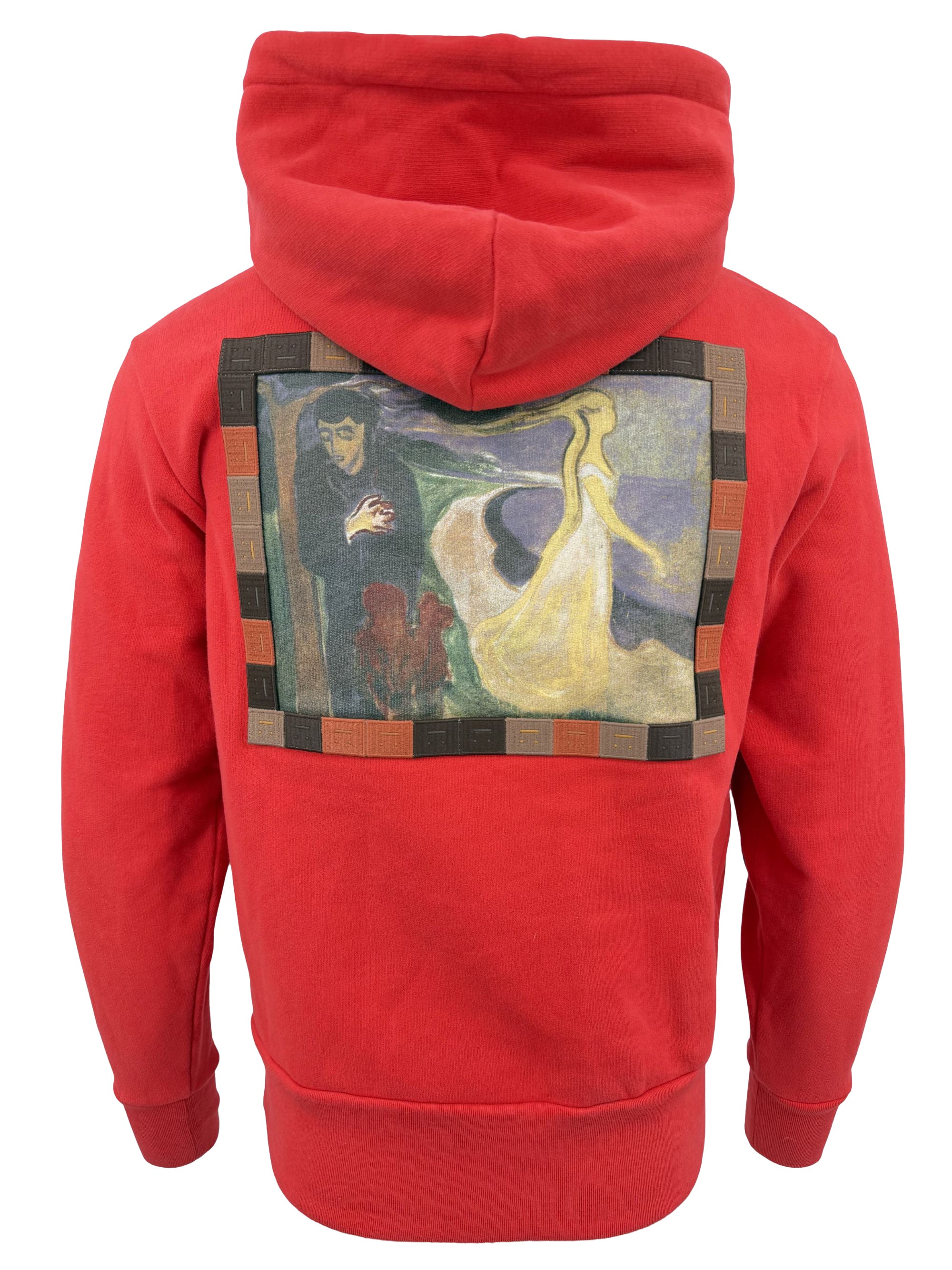 Acne Studio's 'Seperation' Hoodie - Red Acne Studios