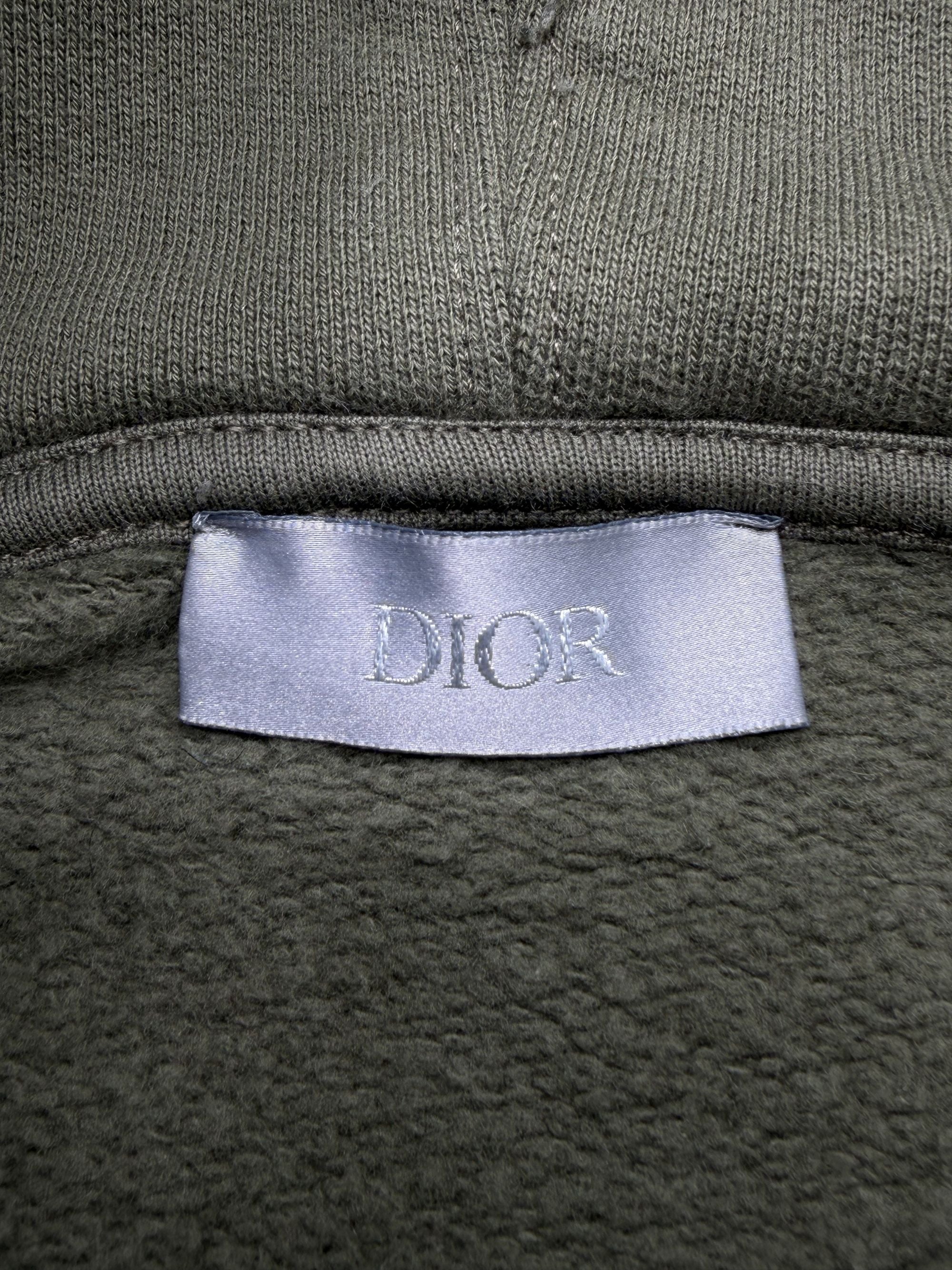 Dior CD Icon Hoodie - Khaki Dior