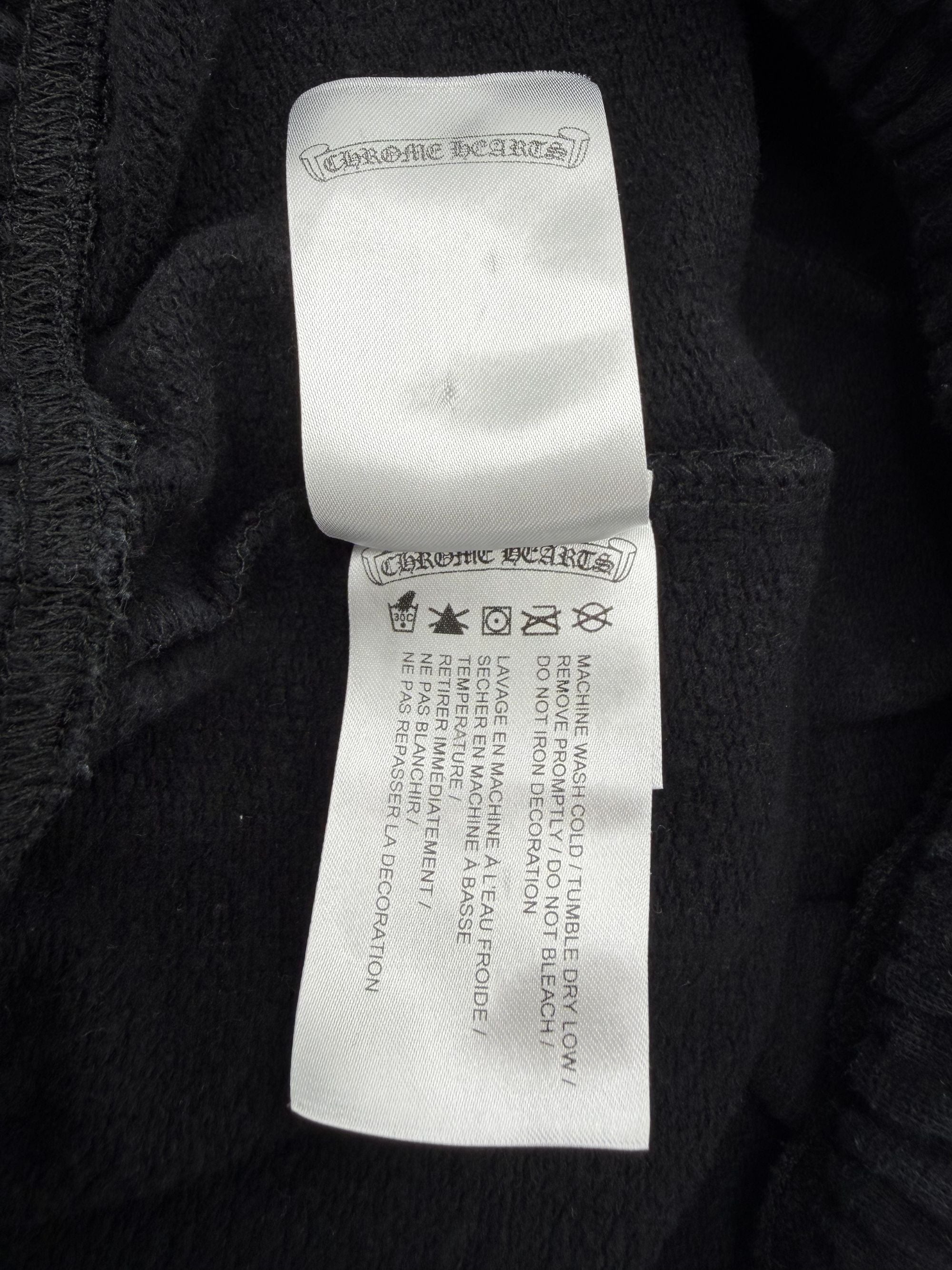 Chrome Hearts Scroll Logo Tracksuit - Black Chrome Hearts