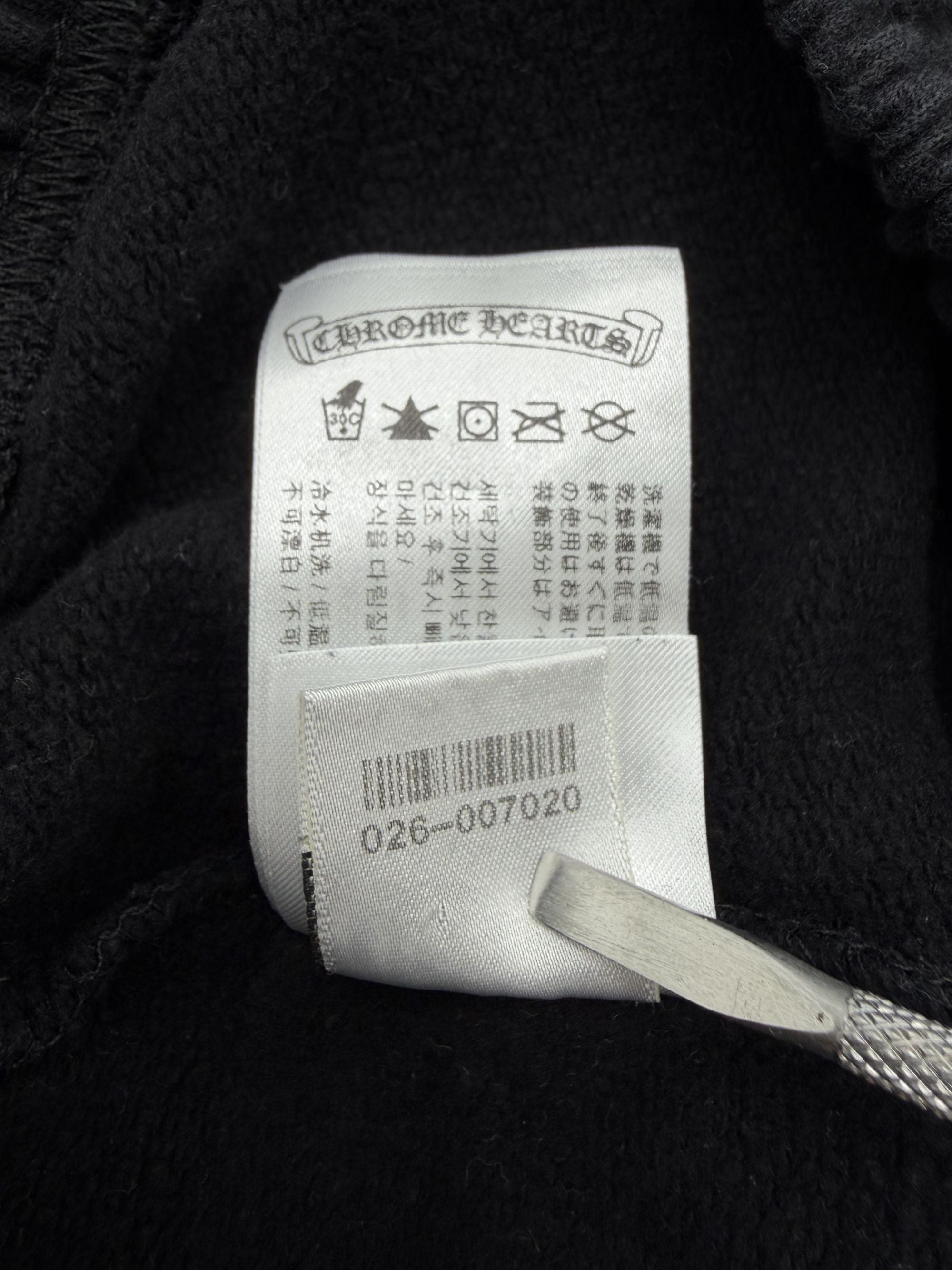 Chrome Hearts Scroll Logo Tracksuit - Black Chrome Hearts