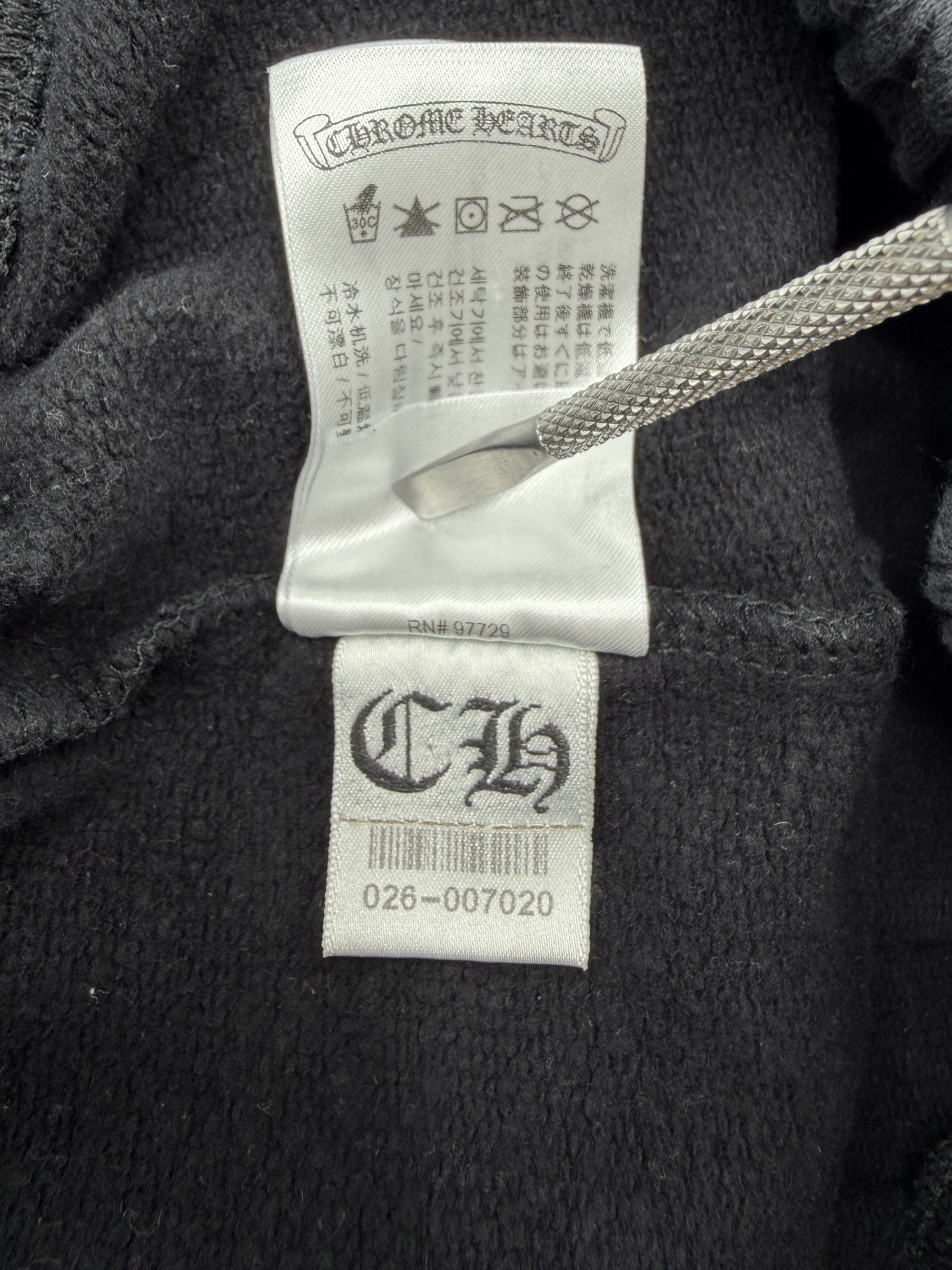Chrome Hearts Scroll Logo Tracksuit - Black Chrome Hearts