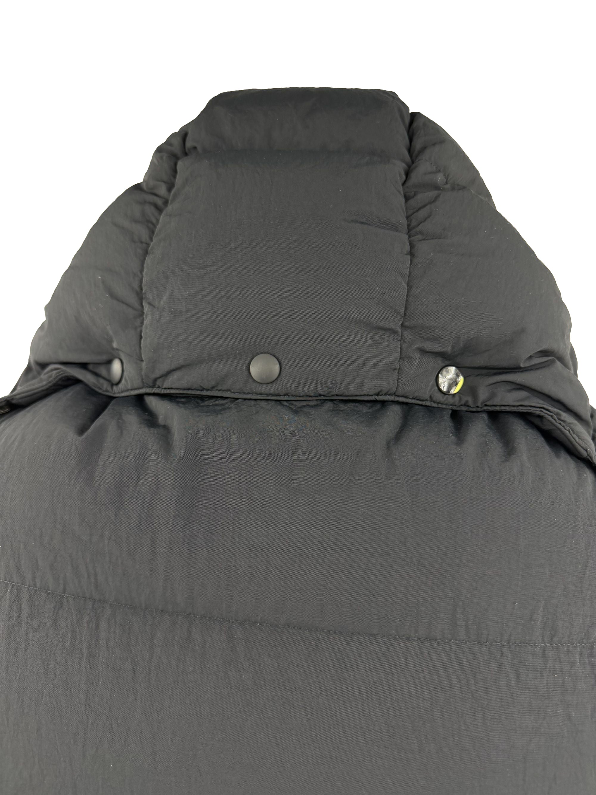 Burberry Check Removable Sleeve Down Jacket - Black Burberry