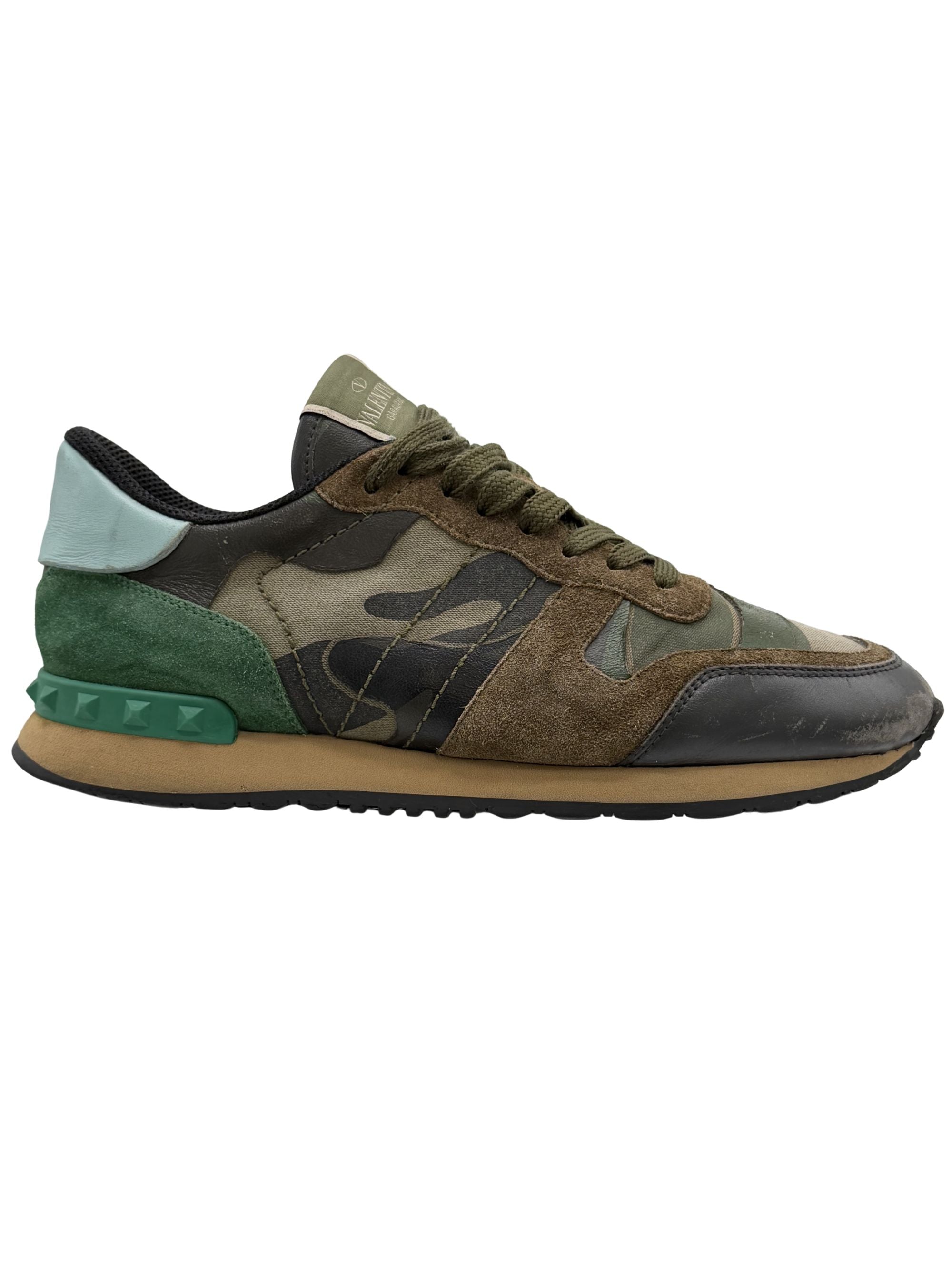 Valentino Rockrunner Trainer - Khaki Valentino