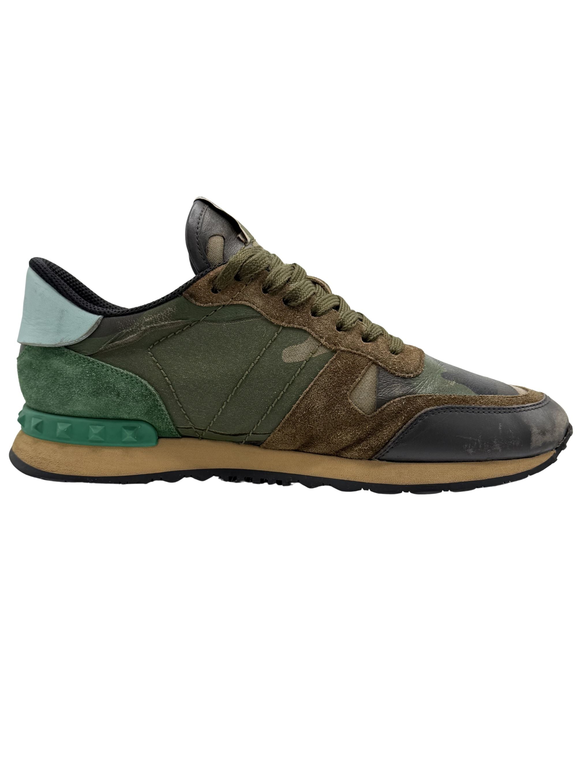 Valentino Rockrunner Trainer - Khaki Valentino