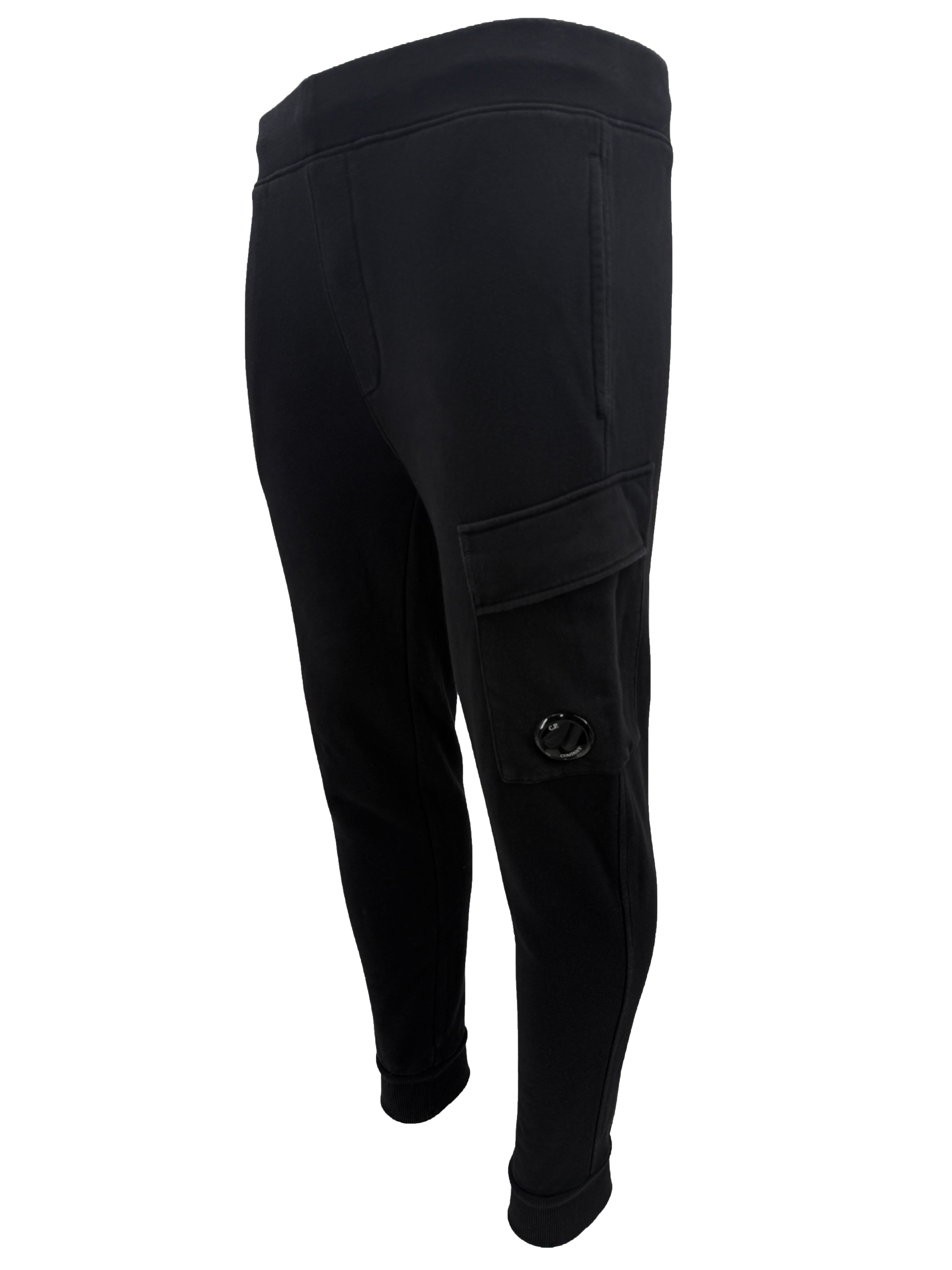 C.P. Company Lens Pocket Joggers - Black C.P. Company