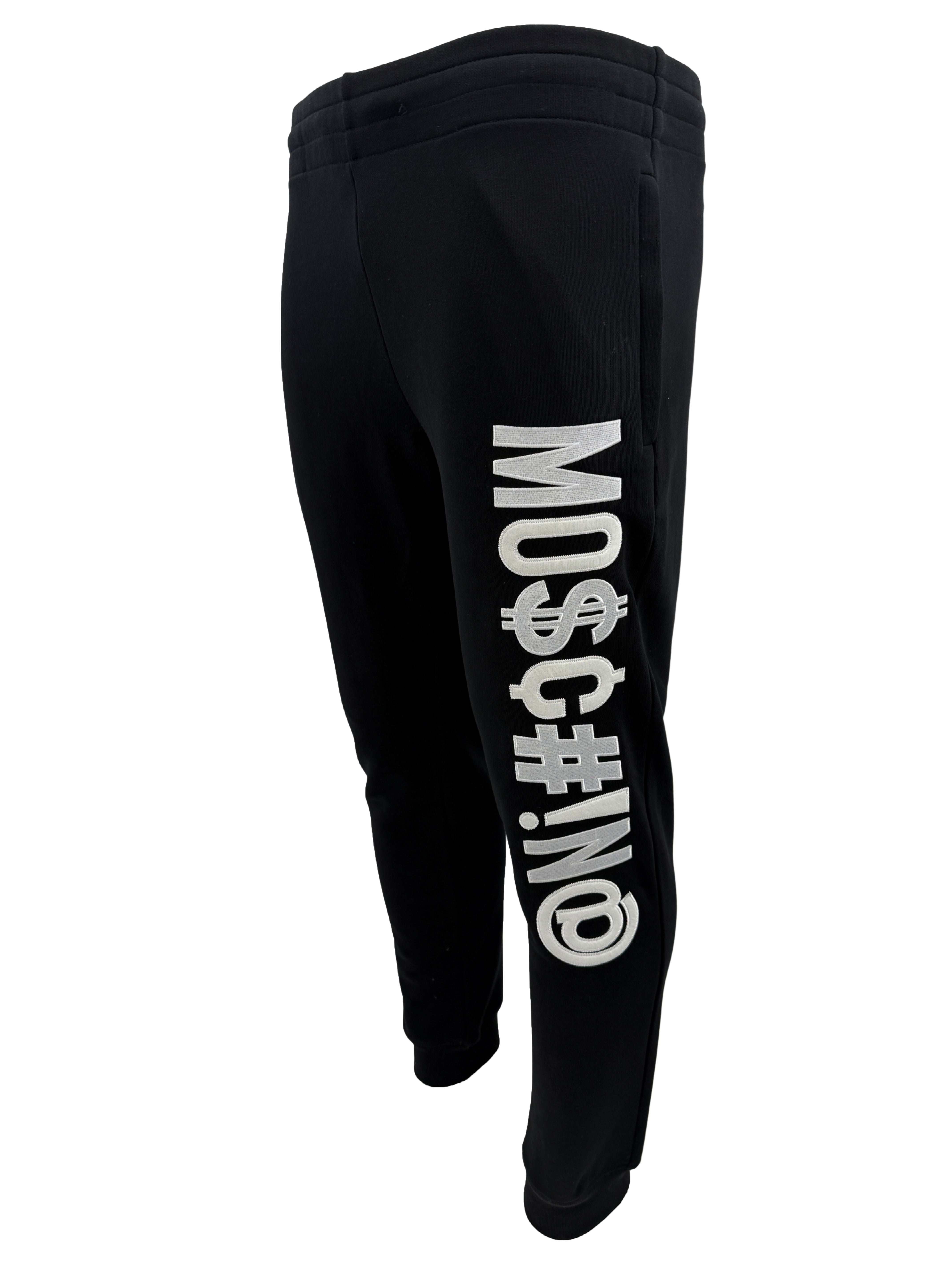 Moschino Logo Joggers - Black Moschino