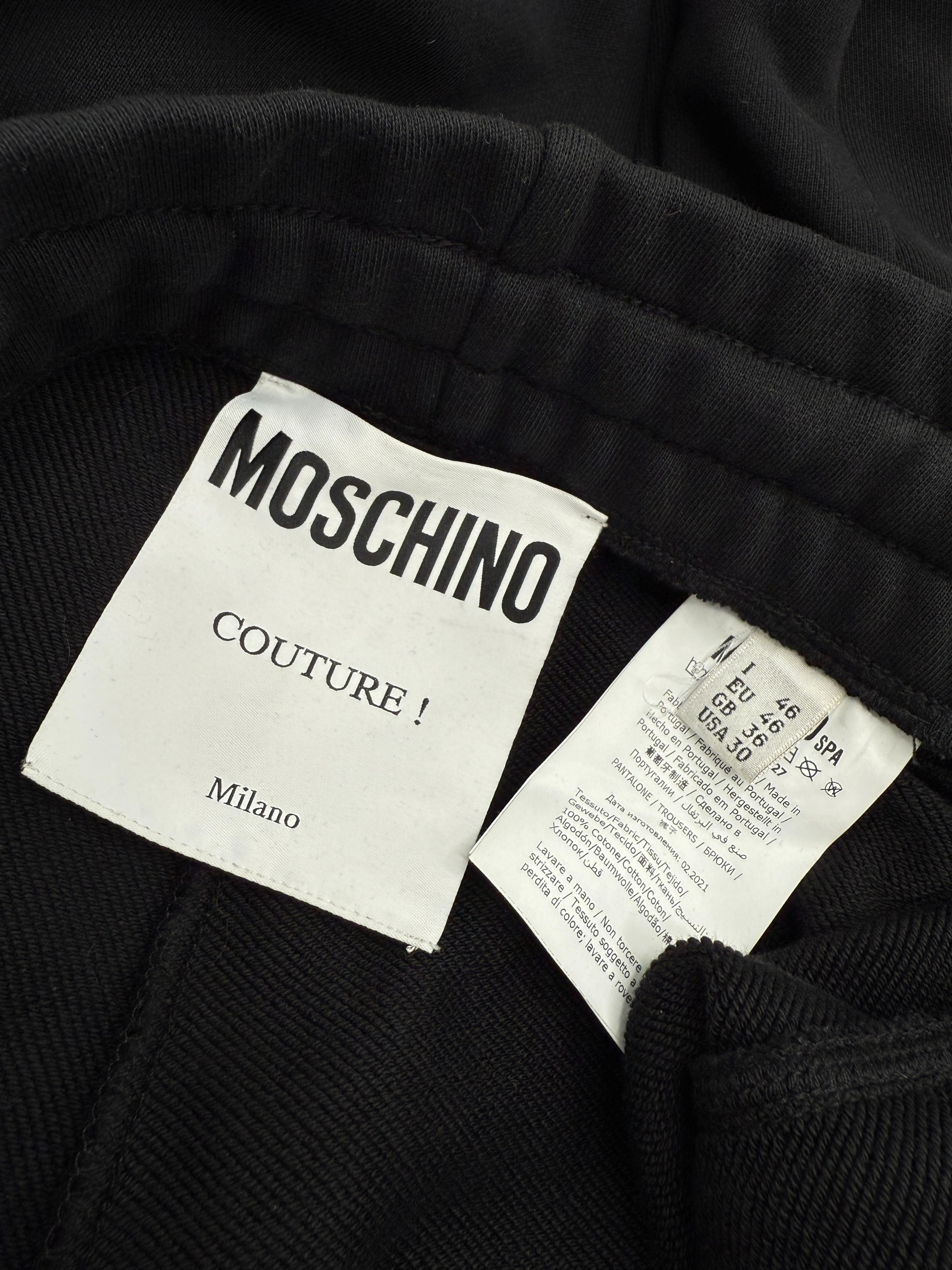 Moschino Logo Joggers - Black Moschino