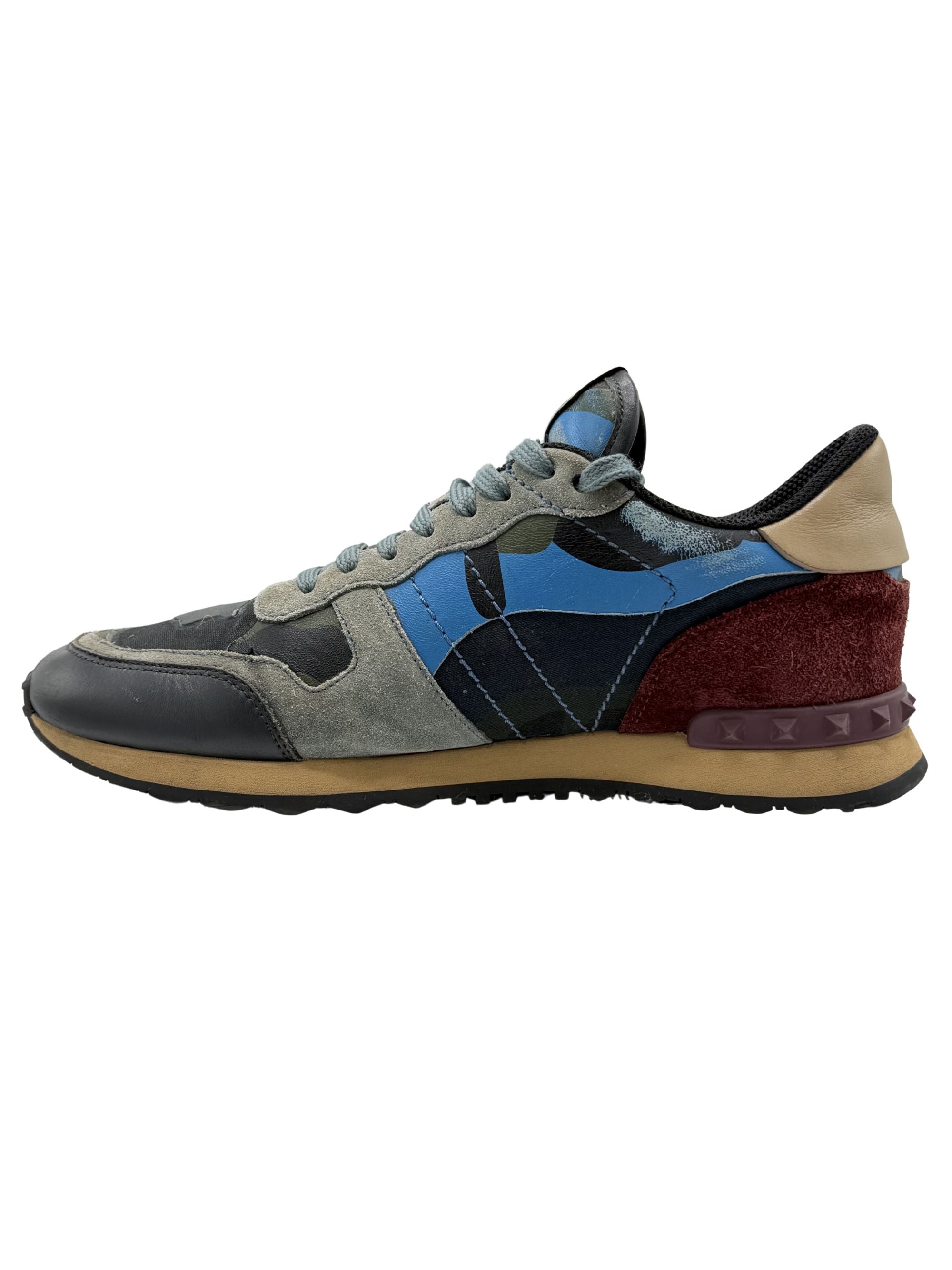 Valentino Rockrunner Trainer - Blue Valentino