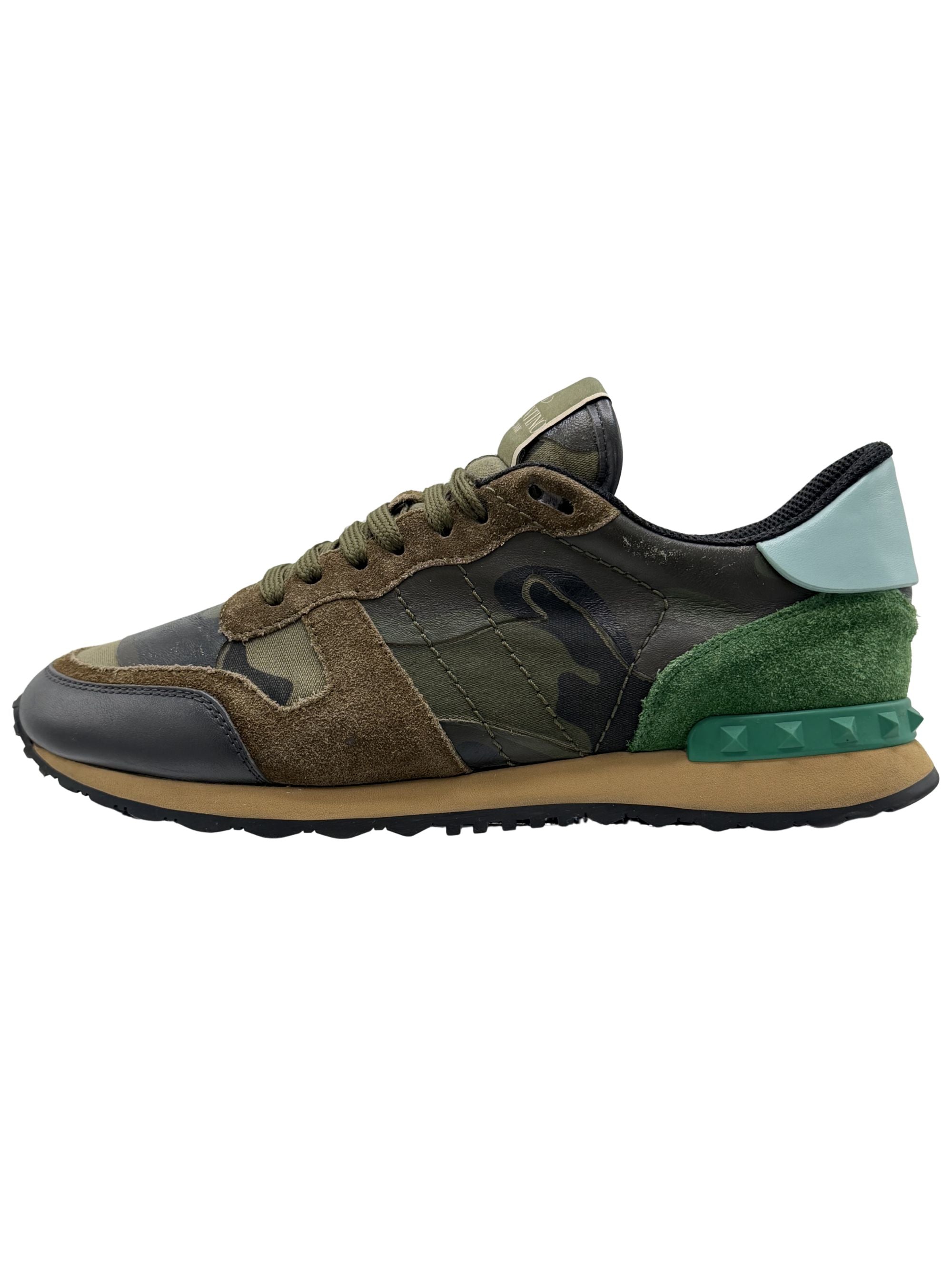 Valentino Rockrunner Trainers - Khaki Valentino