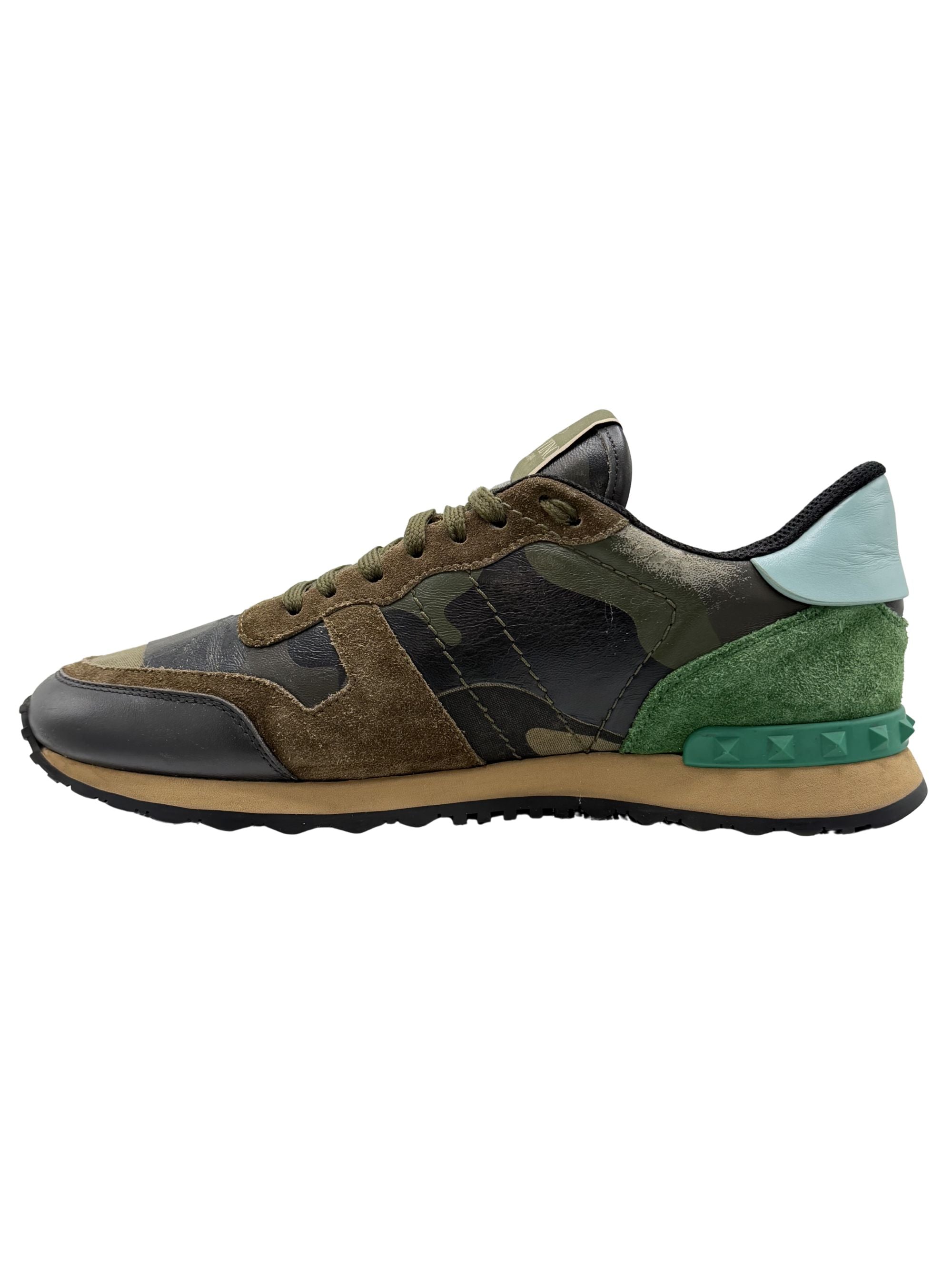 Valentino Rockrunner Trainers - Khaki Valentino
