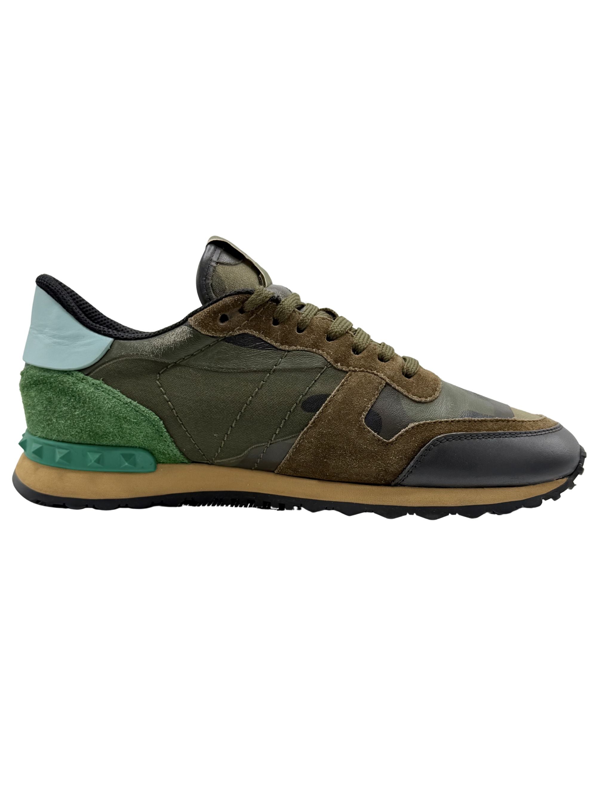 Valentino Rockrunner Trainers - Khaki Valentino