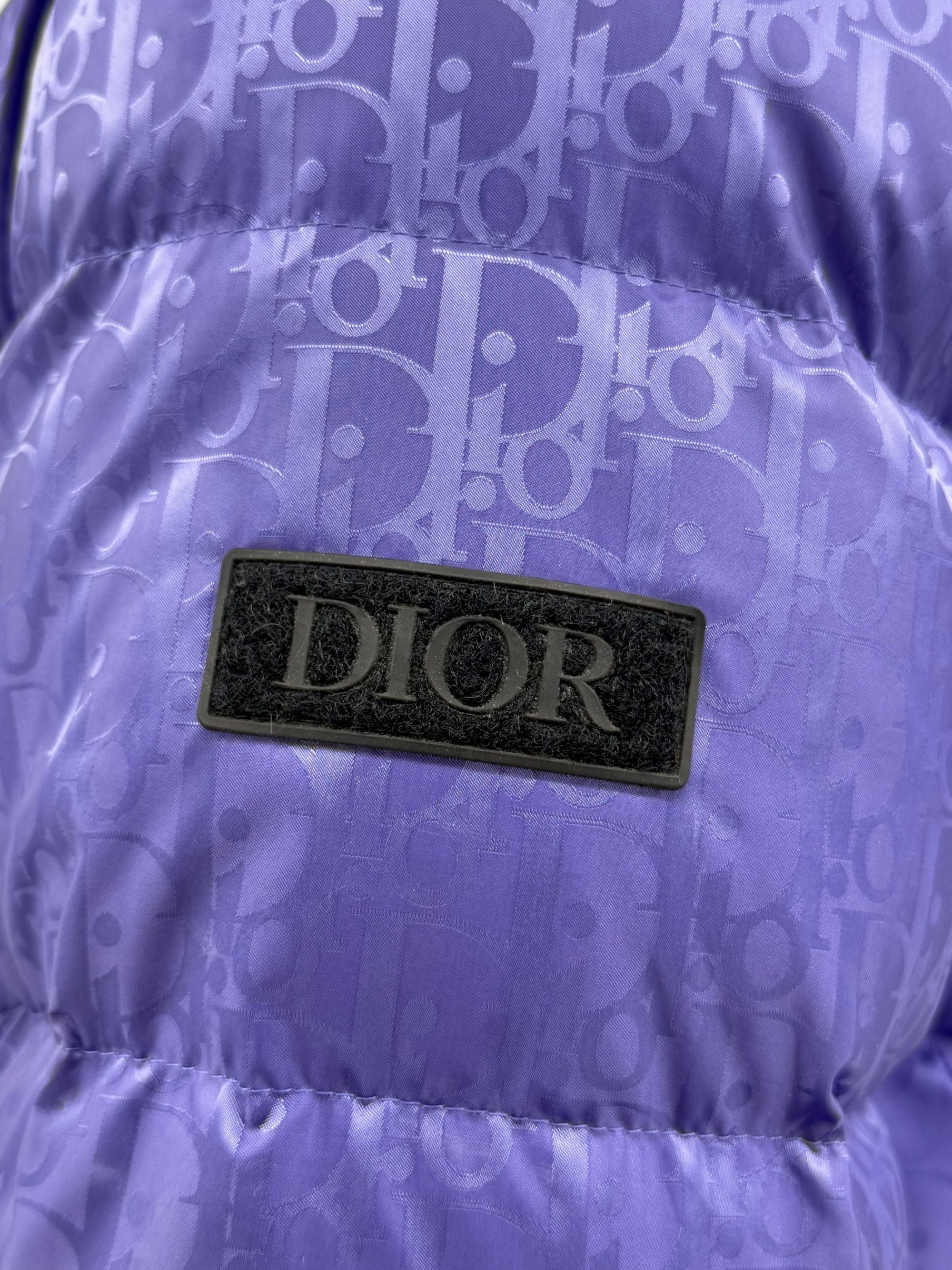 Dior Oblique Down Jacket - Purple Dior