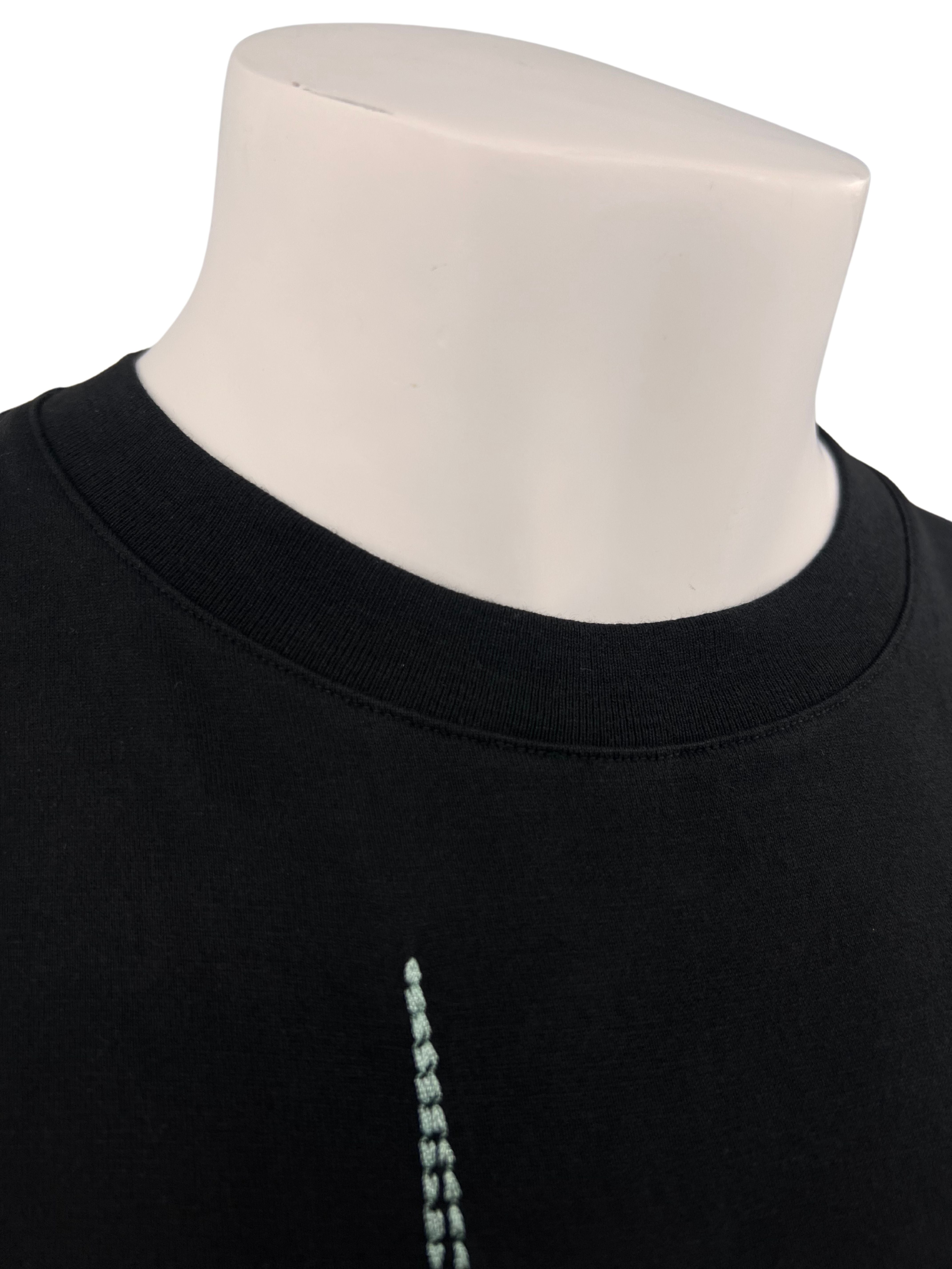 Louis Vuitton Frequency Embroidered T-shirt - Black Louis Vuitton